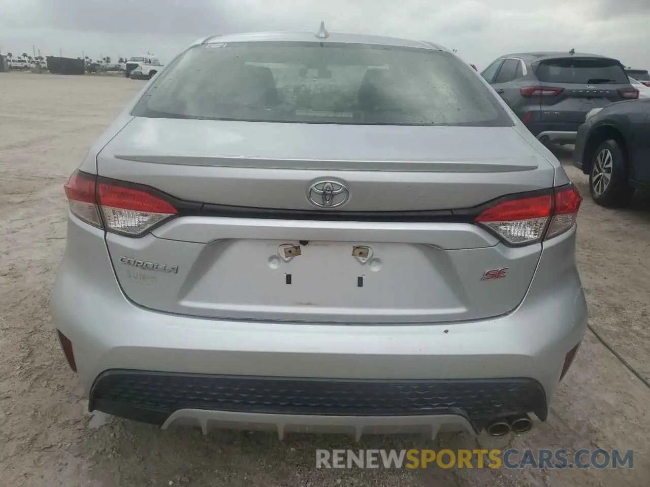 6 fotografías del automóvil dañado JTDS4RCE3LJ029001 TOYOTA COROLLA 2020