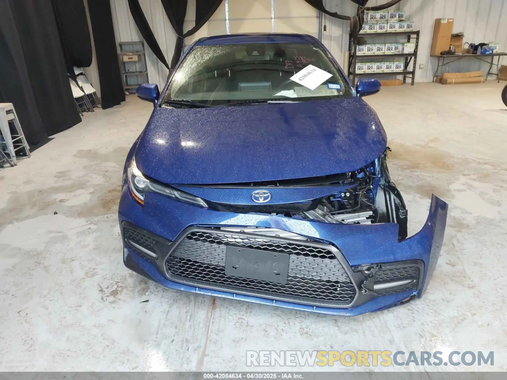 12 fotografías del automóvil dañado JTDS4RCE3LJ031332 TOYOTA COROLLA 2020