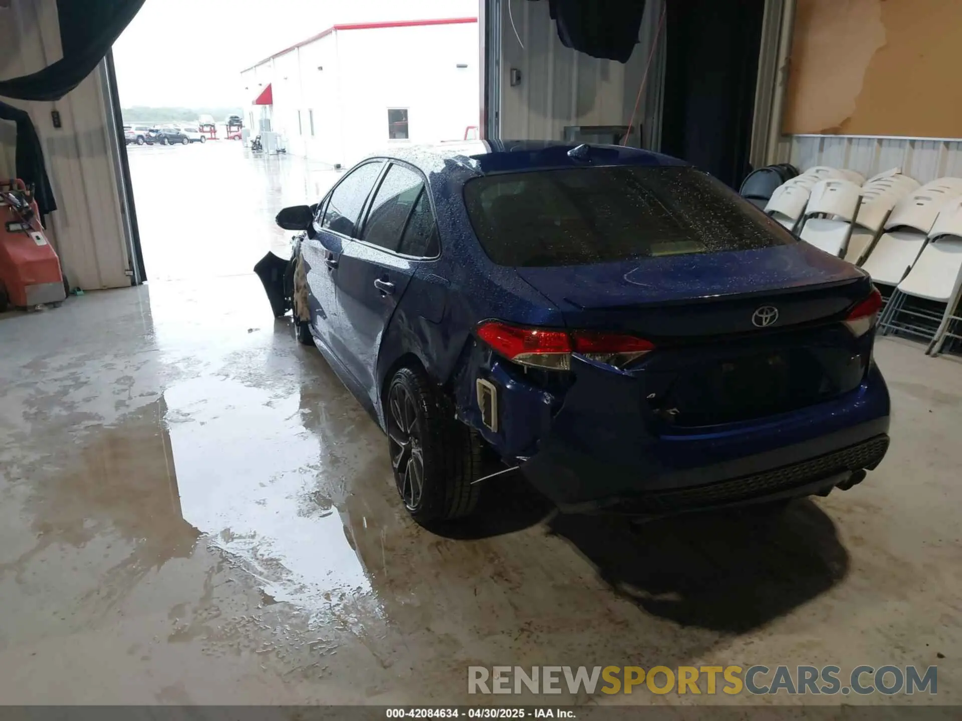 3 fotografías del automóvil dañado JTDS4RCE3LJ031332 TOYOTA COROLLA 2020