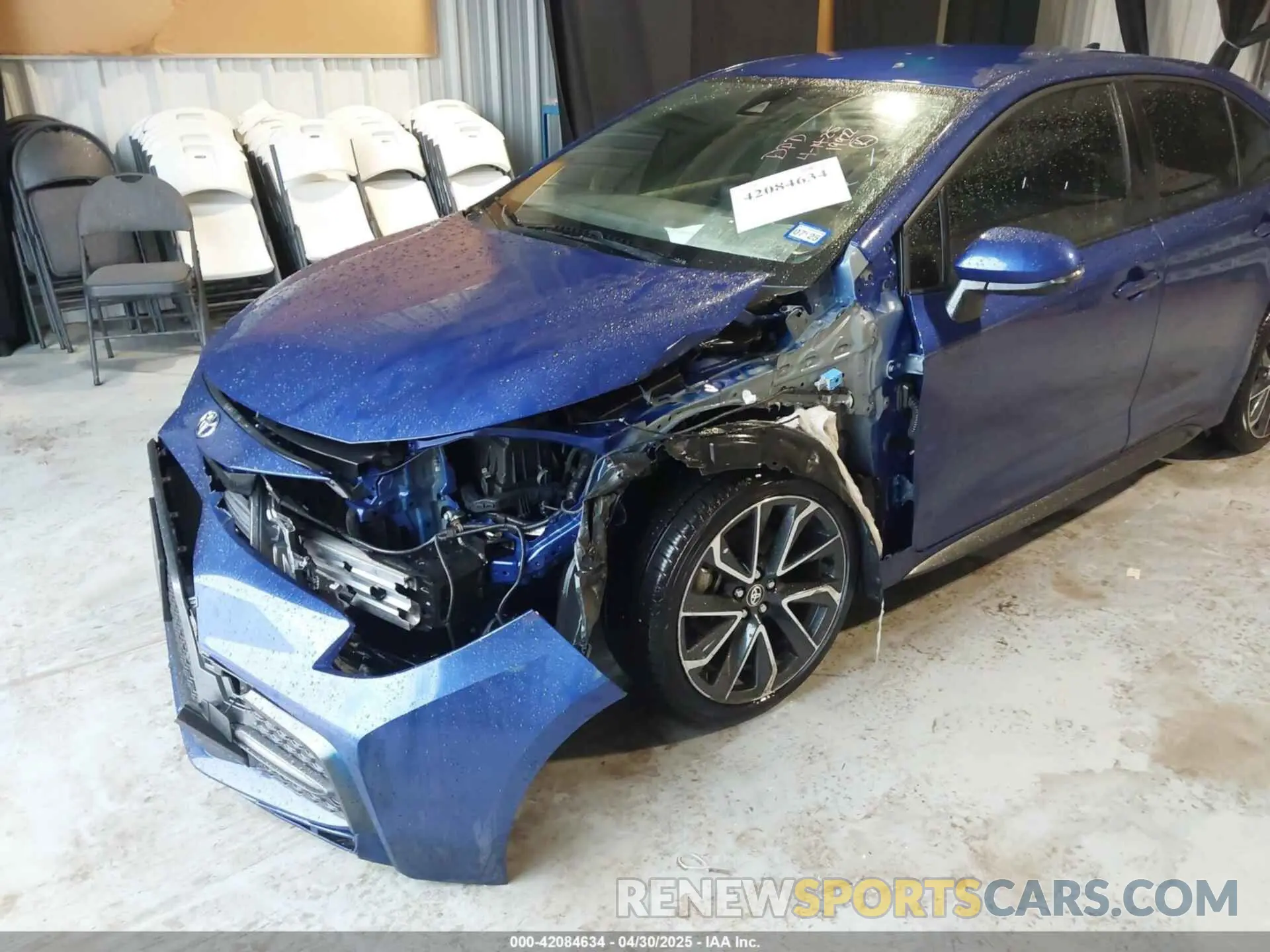 6 fotografías del automóvil dañado JTDS4RCE3LJ031332 TOYOTA COROLLA 2020