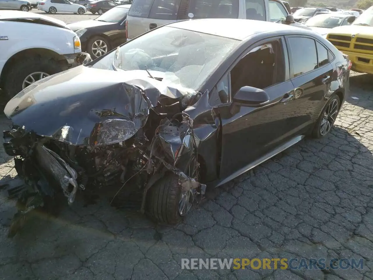 1 fotografías del automóvil dañado JTDS4RCE3LJ038099 TOYOTA COROLLA 2020
