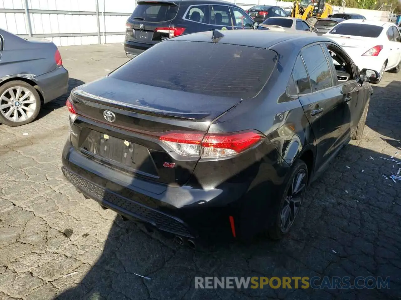 3 fotografías del automóvil dañado JTDS4RCE3LJ038099 TOYOTA COROLLA 2020