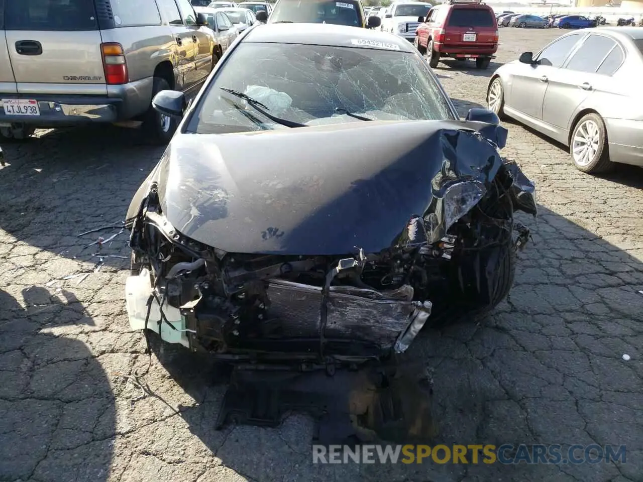 5 fotografías del automóvil dañado JTDS4RCE3LJ038099 TOYOTA COROLLA 2020
