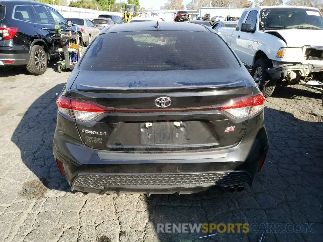 6 fotografías del automóvil dañado JTDS4RCE3LJ038099 TOYOTA COROLLA 2020