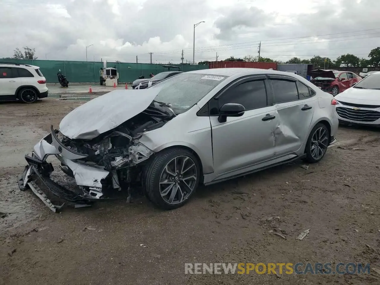 1 fotografías del automóvil dañado JTDS4RCE3LJ039351 TOYOTA COROLLA 2020