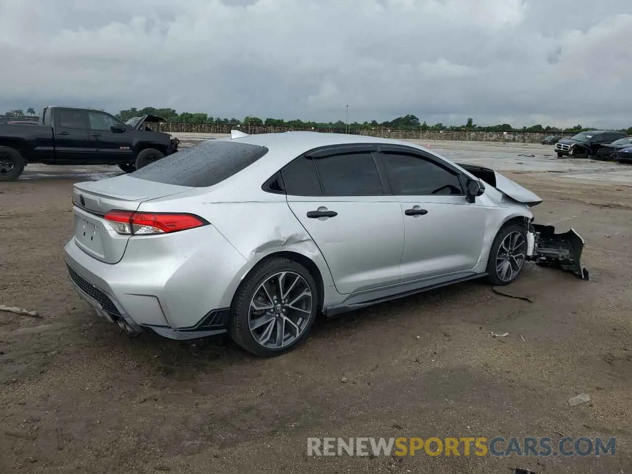 3 fotografías del automóvil dañado JTDS4RCE3LJ039351 TOYOTA COROLLA 2020