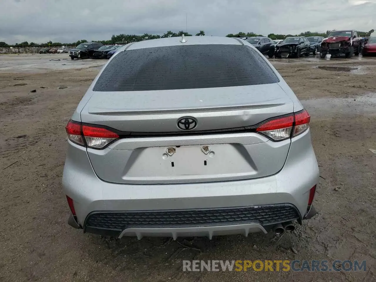 6 fotografías del automóvil dañado JTDS4RCE3LJ039351 TOYOTA COROLLA 2020