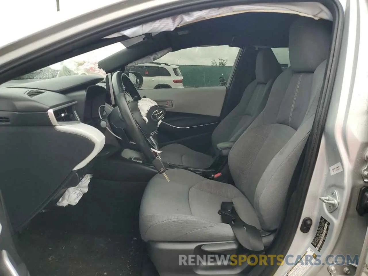 7 fotografías del automóvil dañado JTDS4RCE3LJ039351 TOYOTA COROLLA 2020