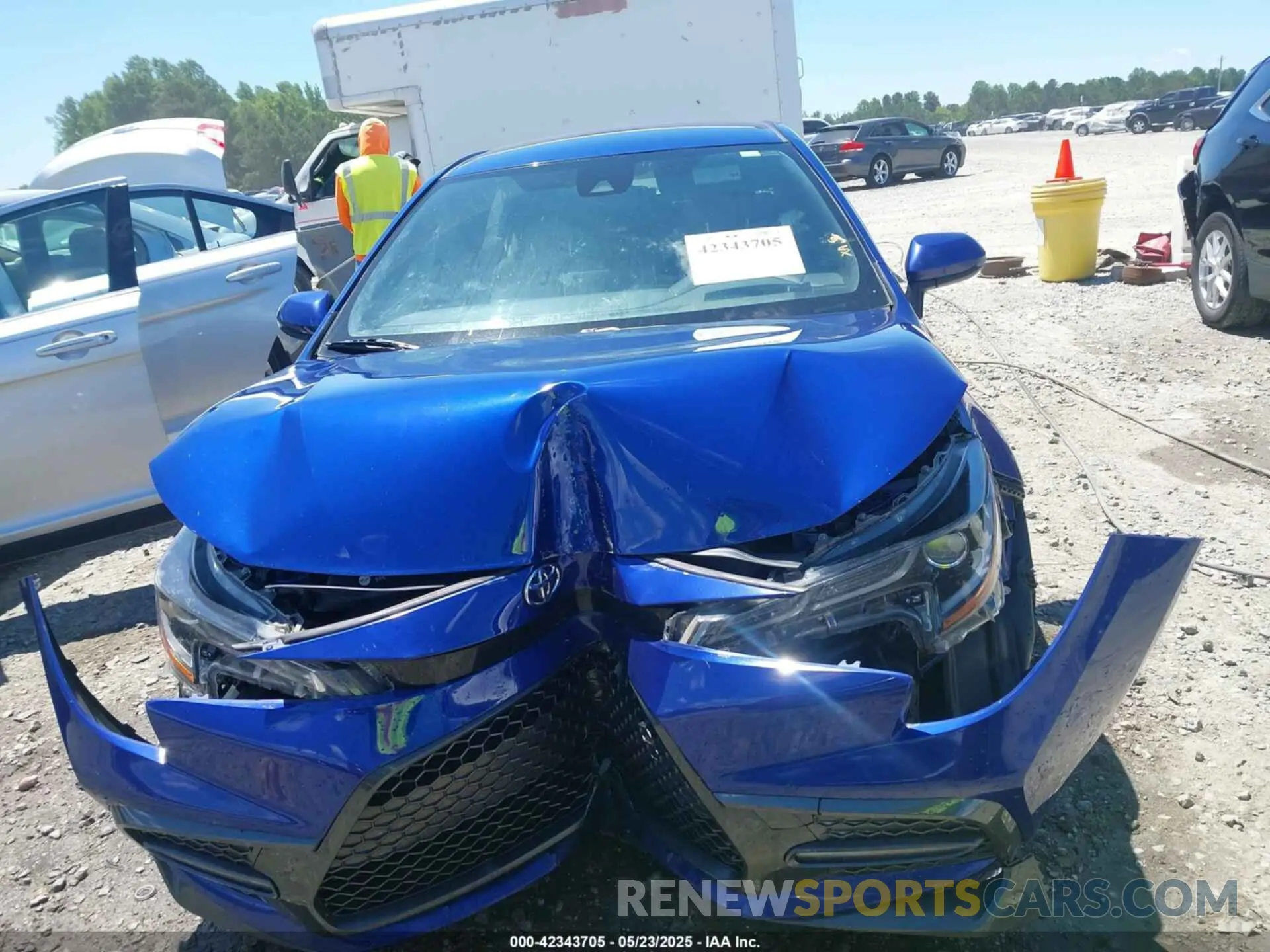 12 fotografías del automóvil dañado JTDS4RCE3LJ040726 TOYOTA COROLLA 2020
