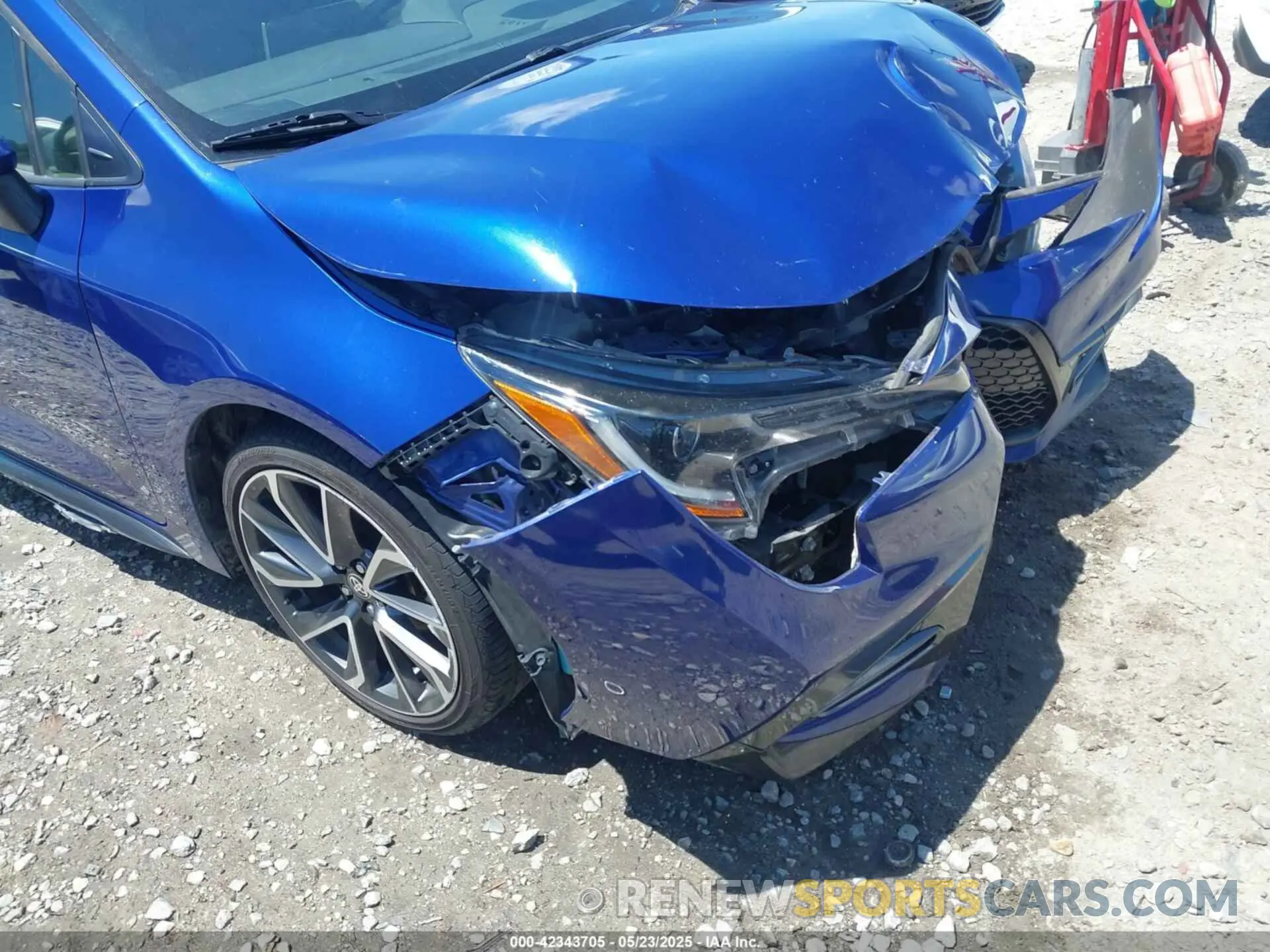 19 fotografías del automóvil dañado JTDS4RCE3LJ040726 TOYOTA COROLLA 2020