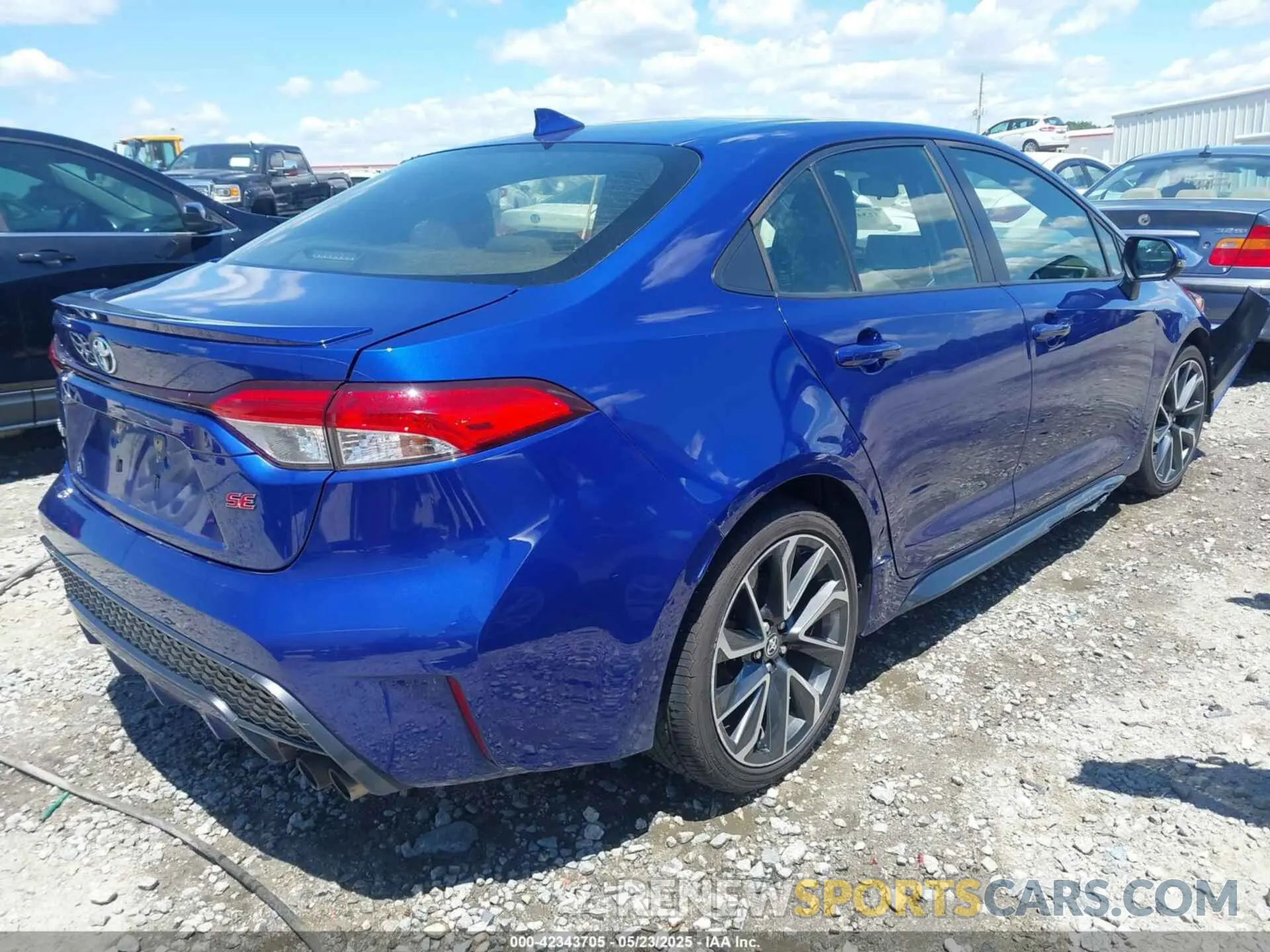 4 fotografías del automóvil dañado JTDS4RCE3LJ040726 TOYOTA COROLLA 2020