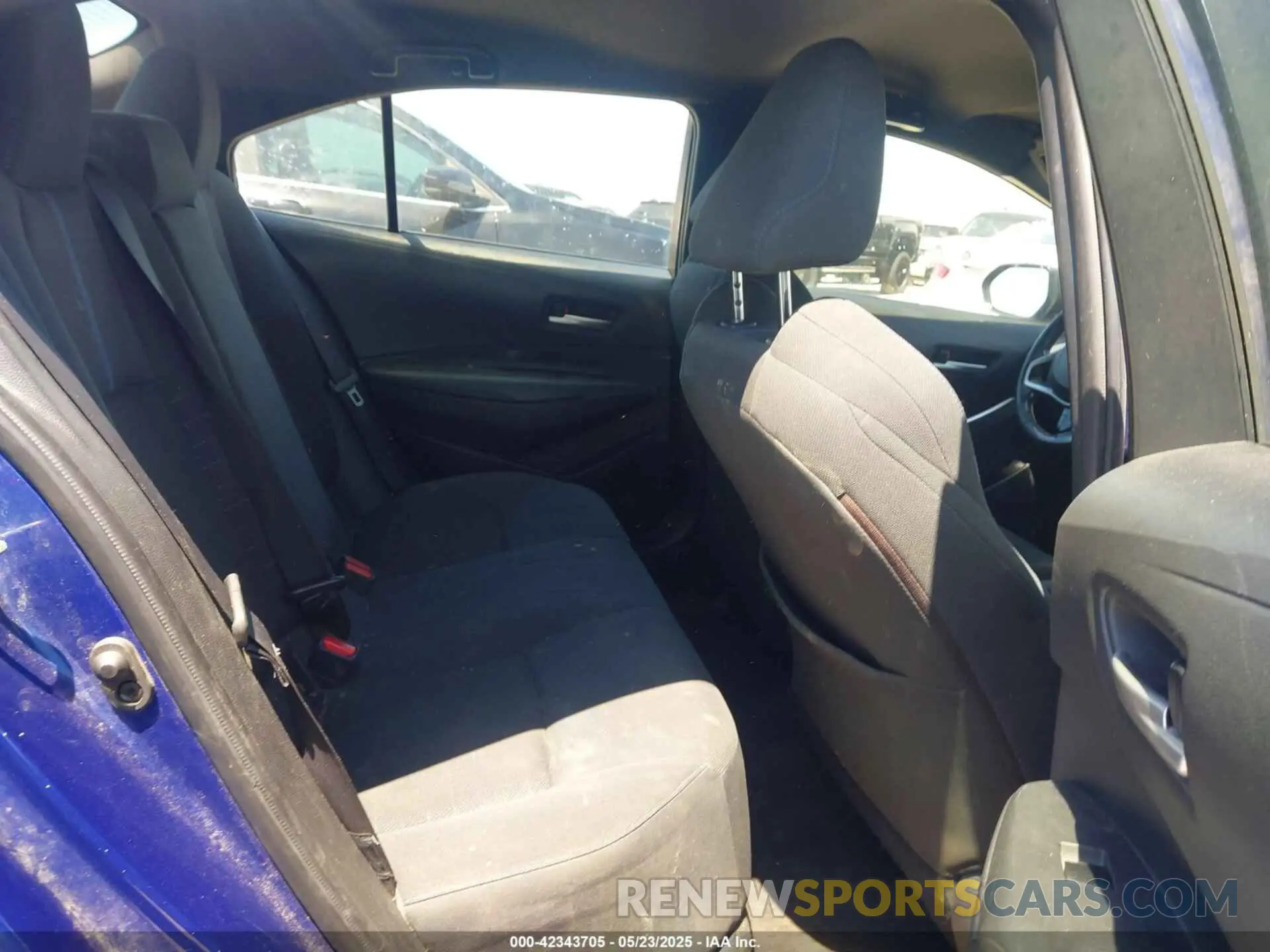 8 fotografías del automóvil dañado JTDS4RCE3LJ040726 TOYOTA COROLLA 2020