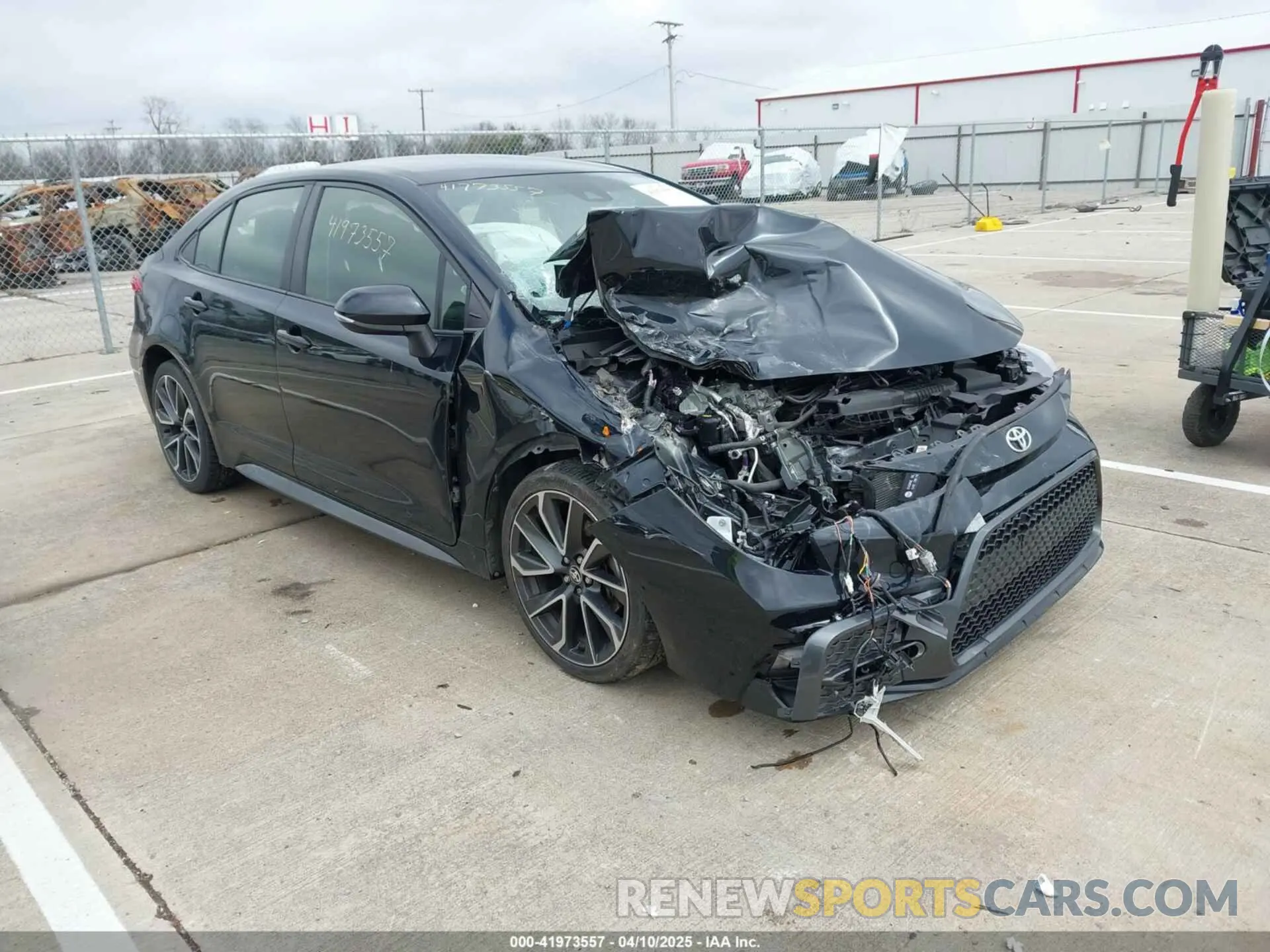 1 fotografías del automóvil dañado JTDS4RCE3LJ042864 TOYOTA COROLLA 2020