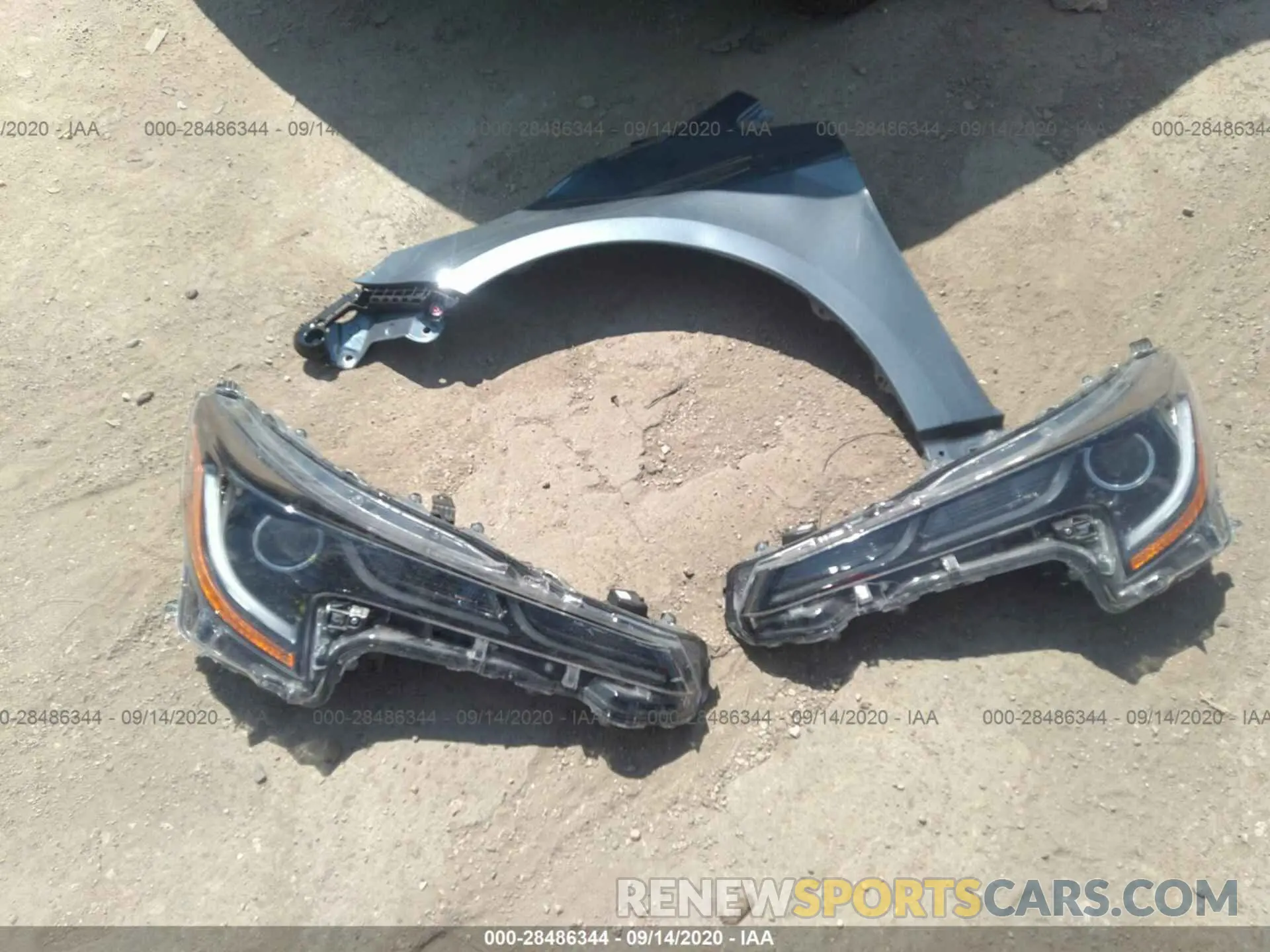 12 fotografías del automóvil dañado JTDS4RCE4LJ001353 TOYOTA COROLLA 2020