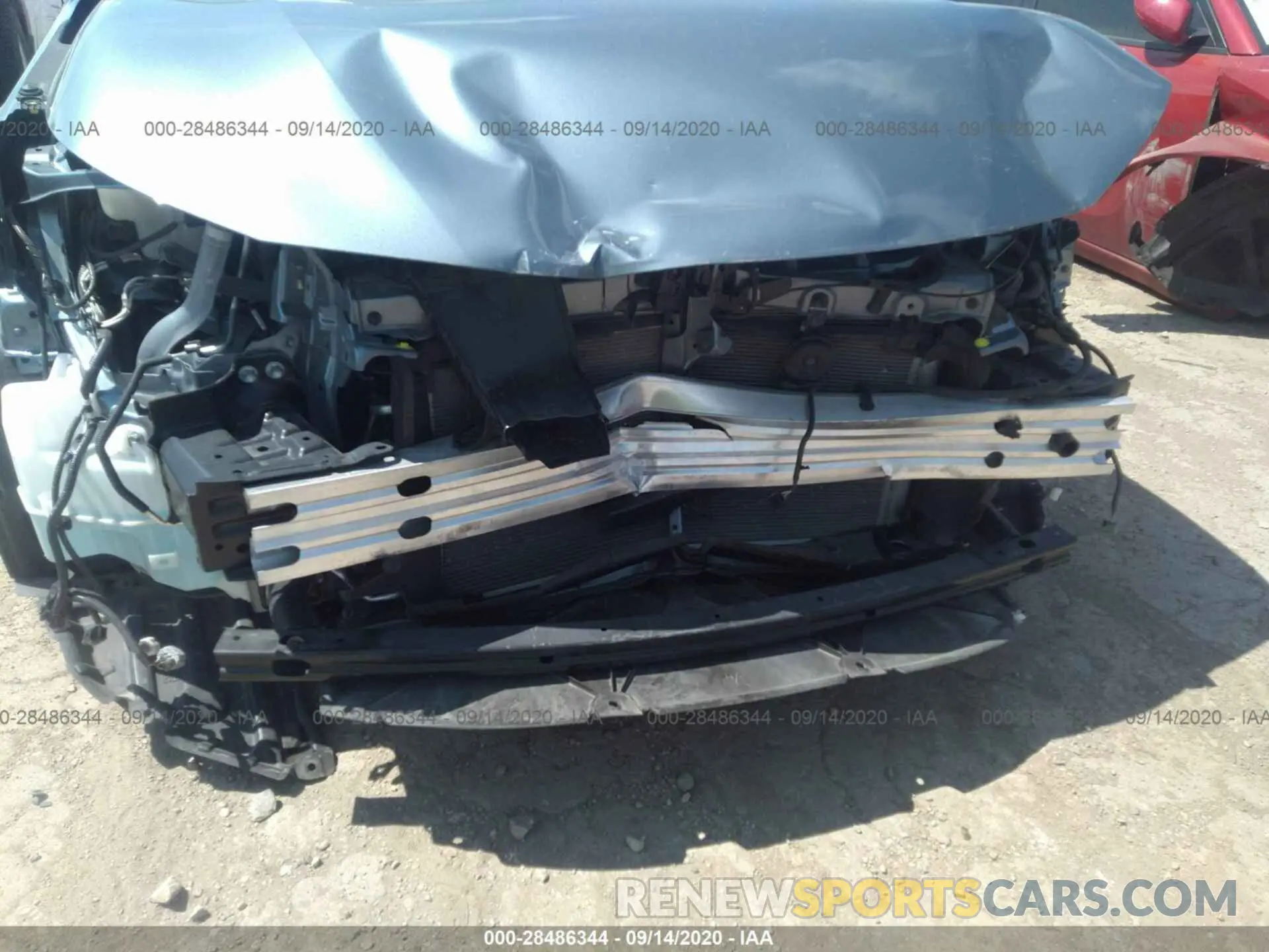 6 fotografías del automóvil dañado JTDS4RCE4LJ001353 TOYOTA COROLLA 2020