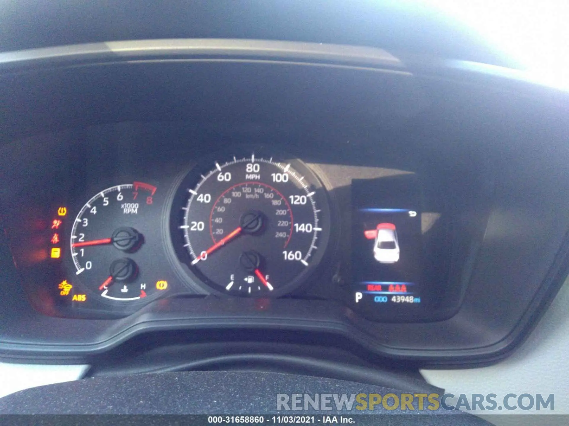 7 fotografías del automóvil dañado JTDS4RCE4LJ002826 TOYOTA COROLLA 2020