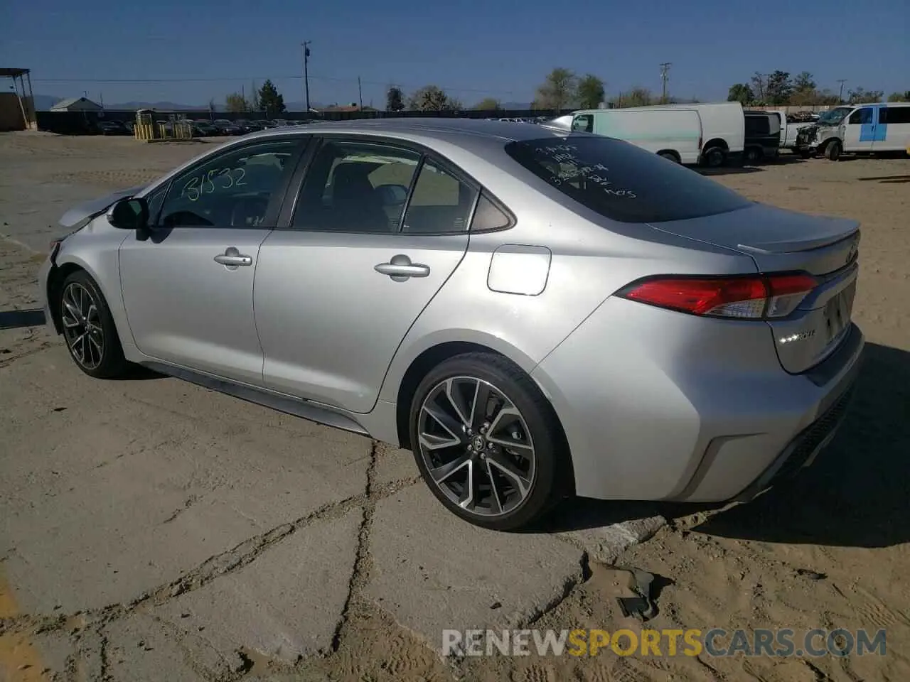 3 fotografías del automóvil dañado JTDS4RCE4LJ005838 TOYOTA COROLLA 2020