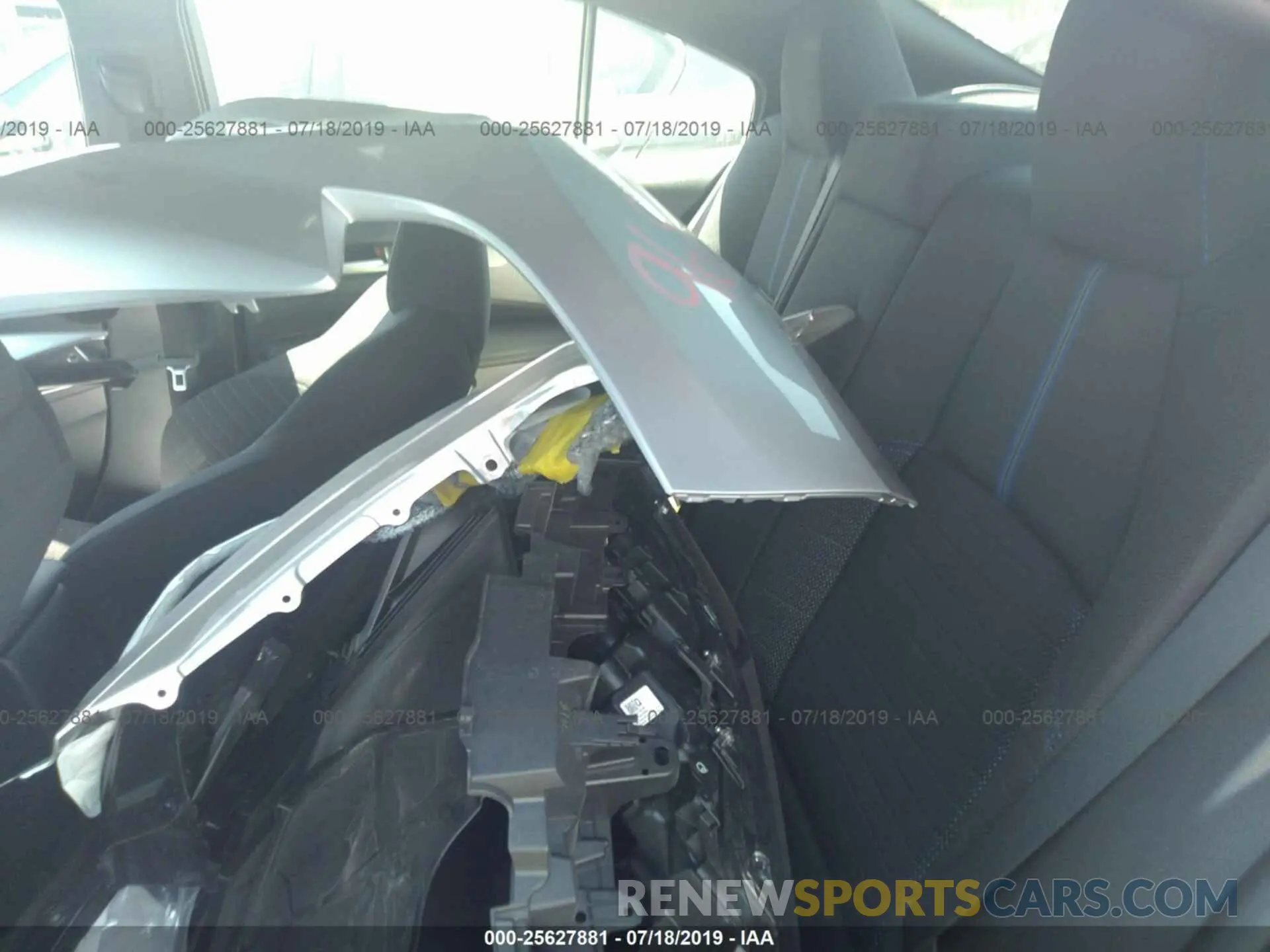 8 fotografías del automóvil dañado JTDS4RCE4LJ010280 TOYOTA COROLLA 2020