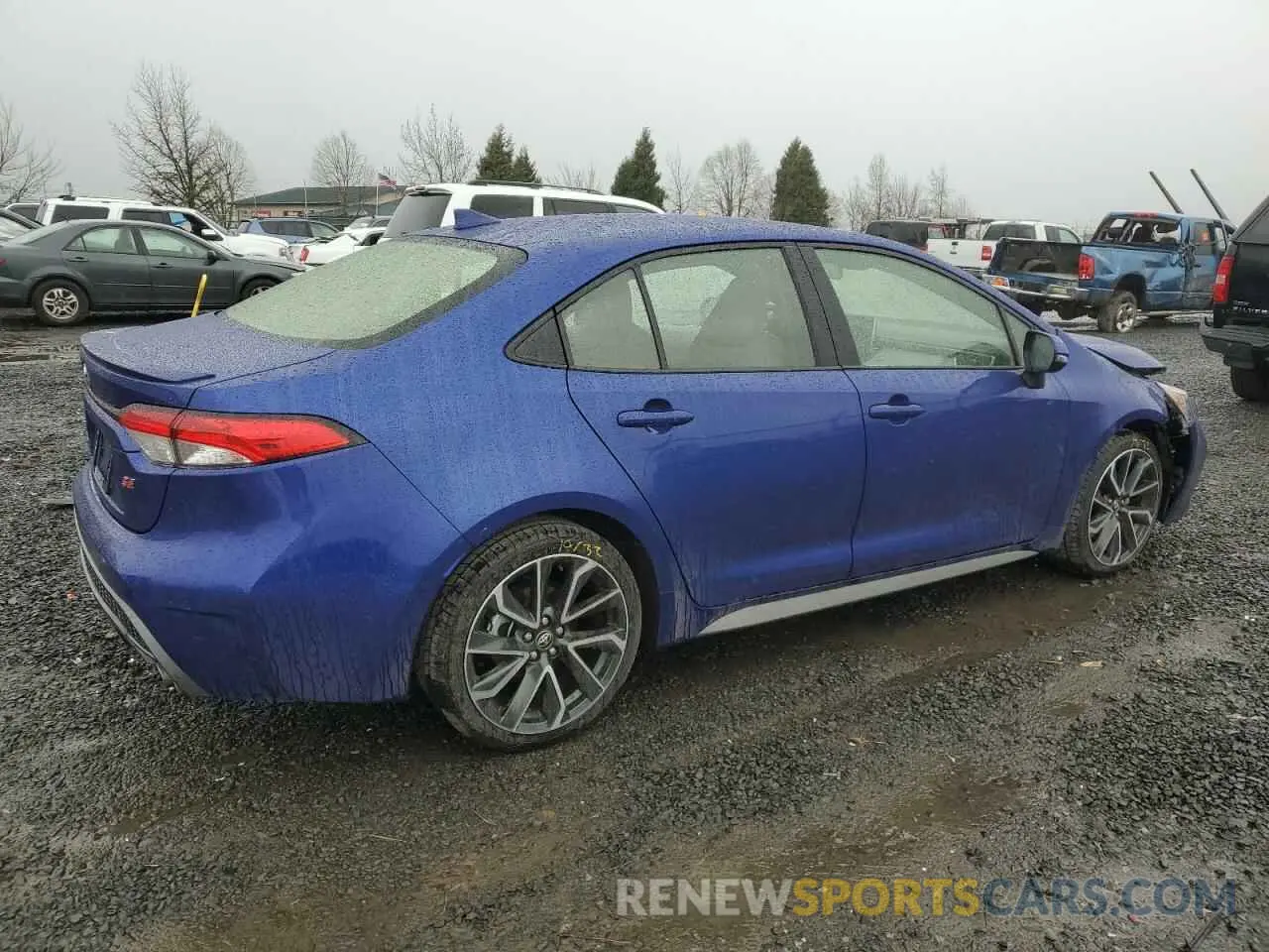 3 fotografías del automóvil dañado JTDS4RCE4LJ011025 TOYOTA COROLLA 2020