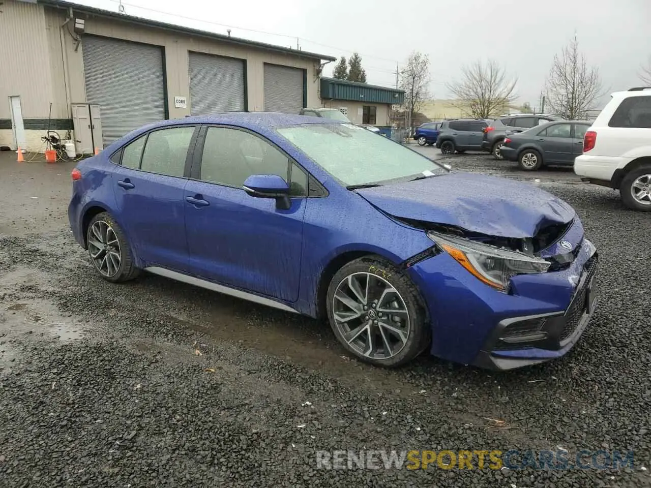 4 fotografías del automóvil dañado JTDS4RCE4LJ011025 TOYOTA COROLLA 2020