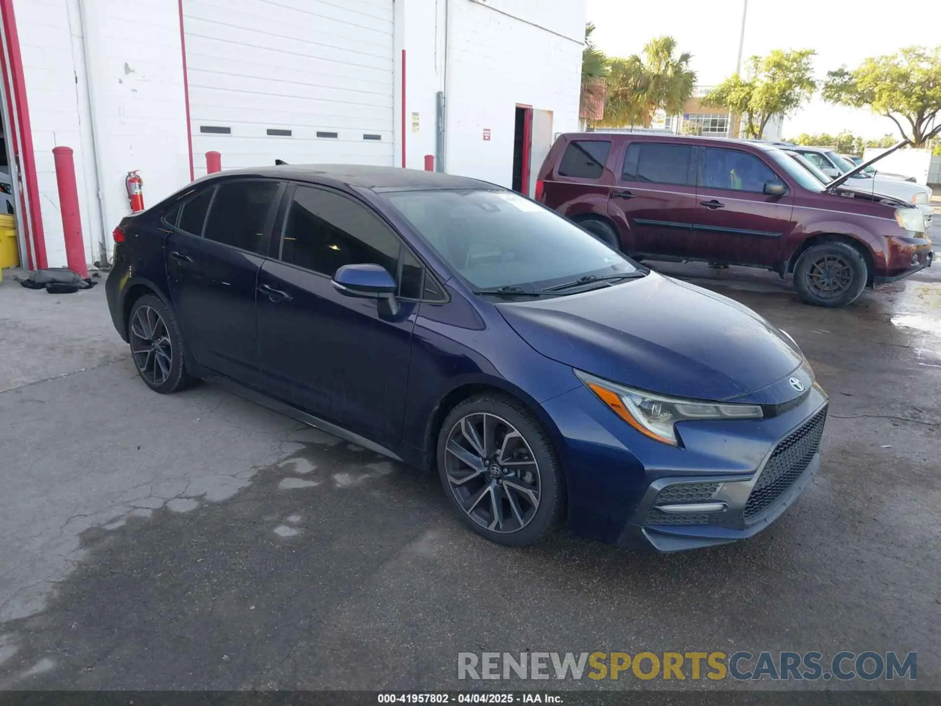 1 fotografías del automóvil dañado JTDS4RCE4LJ014300 TOYOTA COROLLA 2020