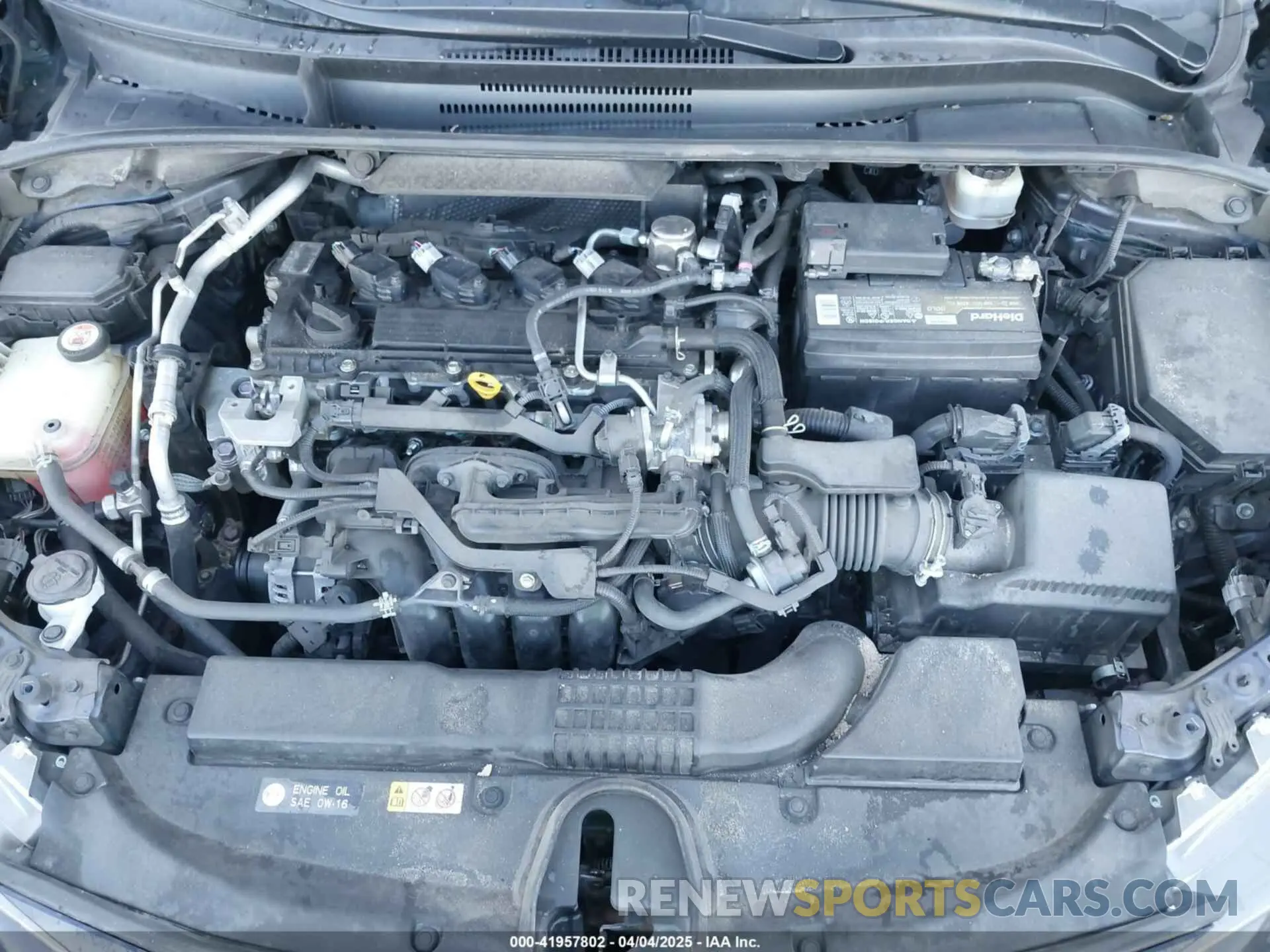 10 fotografías del automóvil dañado JTDS4RCE4LJ014300 TOYOTA COROLLA 2020