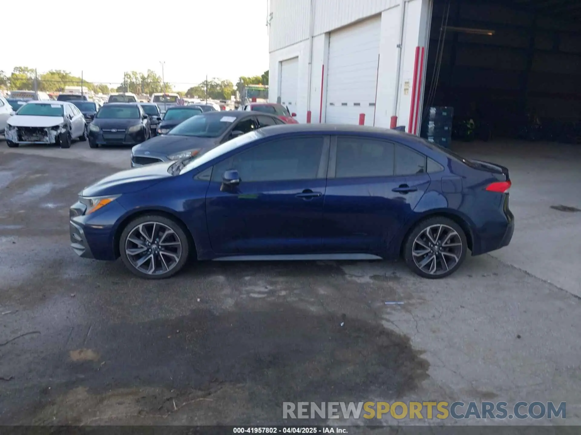 14 fotografías del automóvil dañado JTDS4RCE4LJ014300 TOYOTA COROLLA 2020