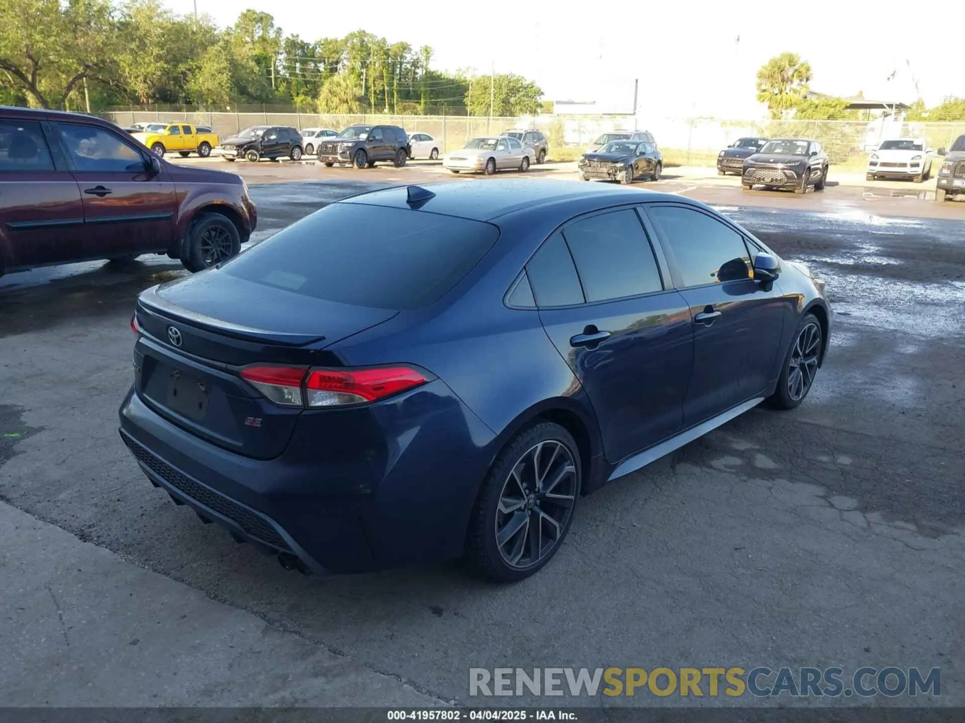 4 fotografías del automóvil dañado JTDS4RCE4LJ014300 TOYOTA COROLLA 2020