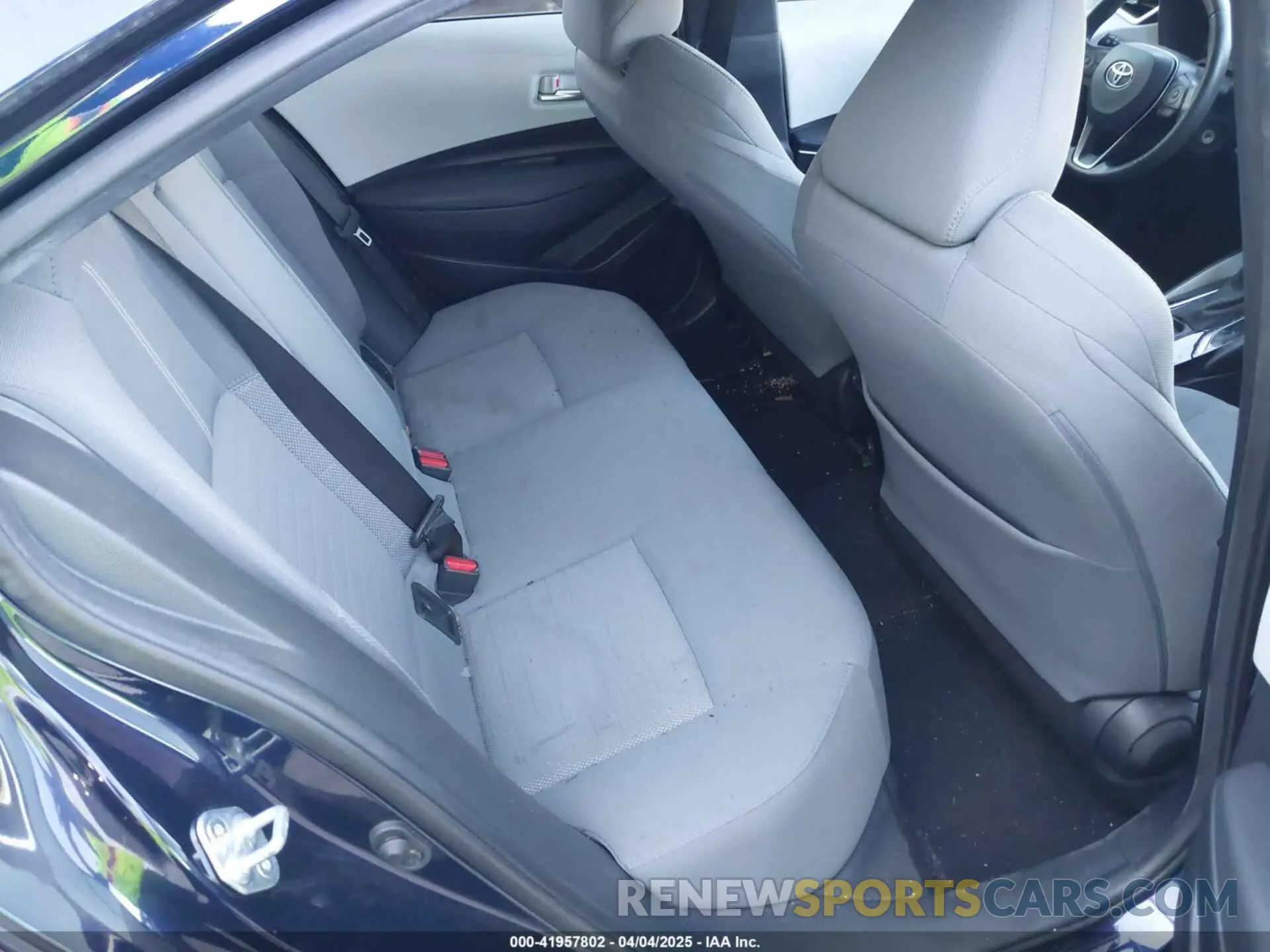 8 fotografías del automóvil dañado JTDS4RCE4LJ014300 TOYOTA COROLLA 2020