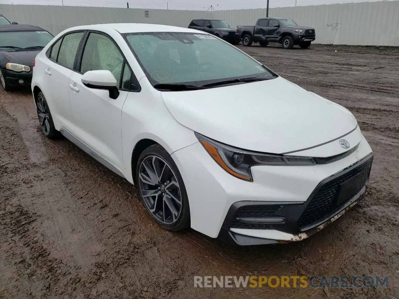 1 fotografías del automóvil dañado JTDS4RCE4LJ016337 TOYOTA COROLLA 2020