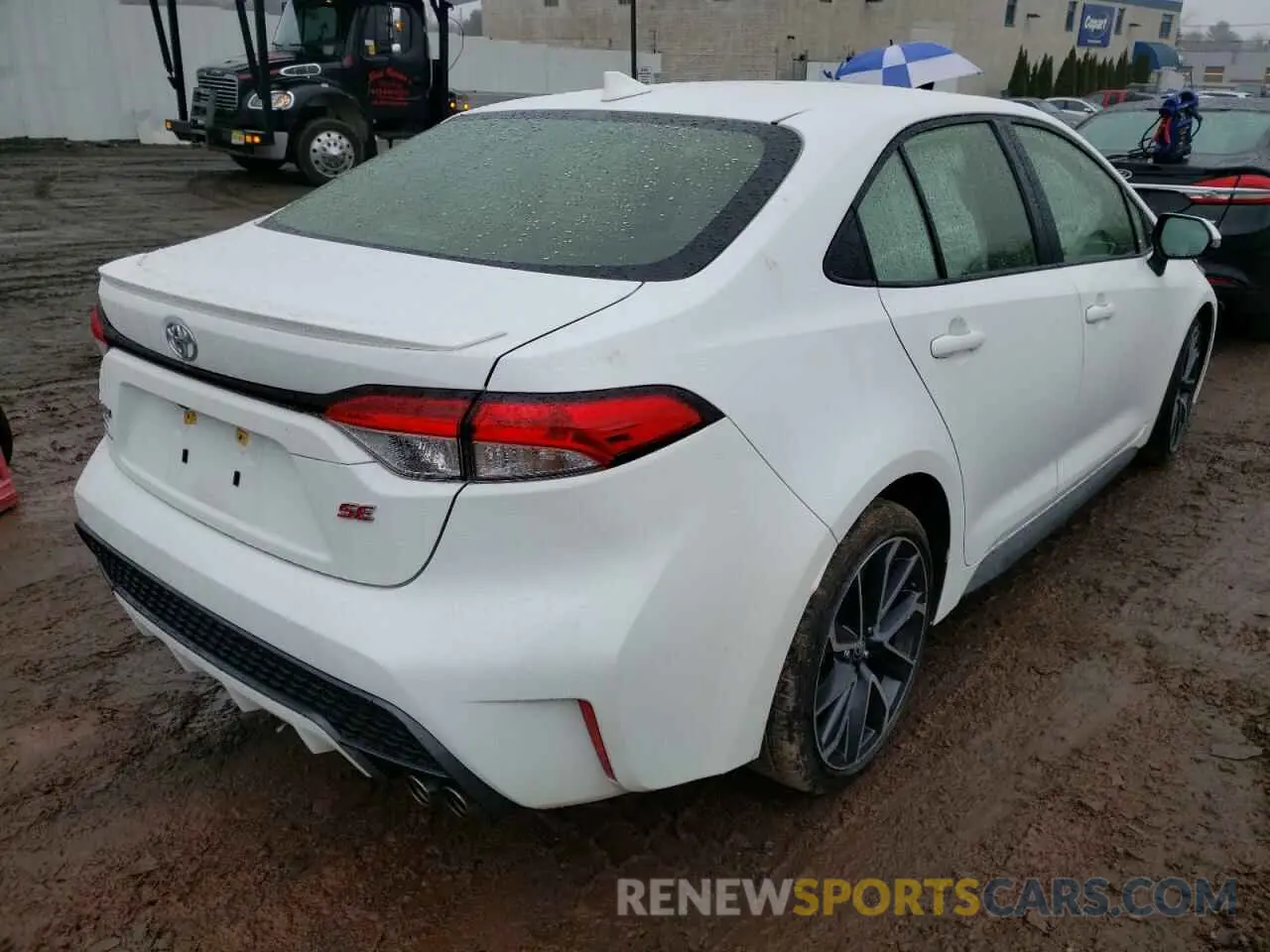 4 fotografías del automóvil dañado JTDS4RCE4LJ016337 TOYOTA COROLLA 2020