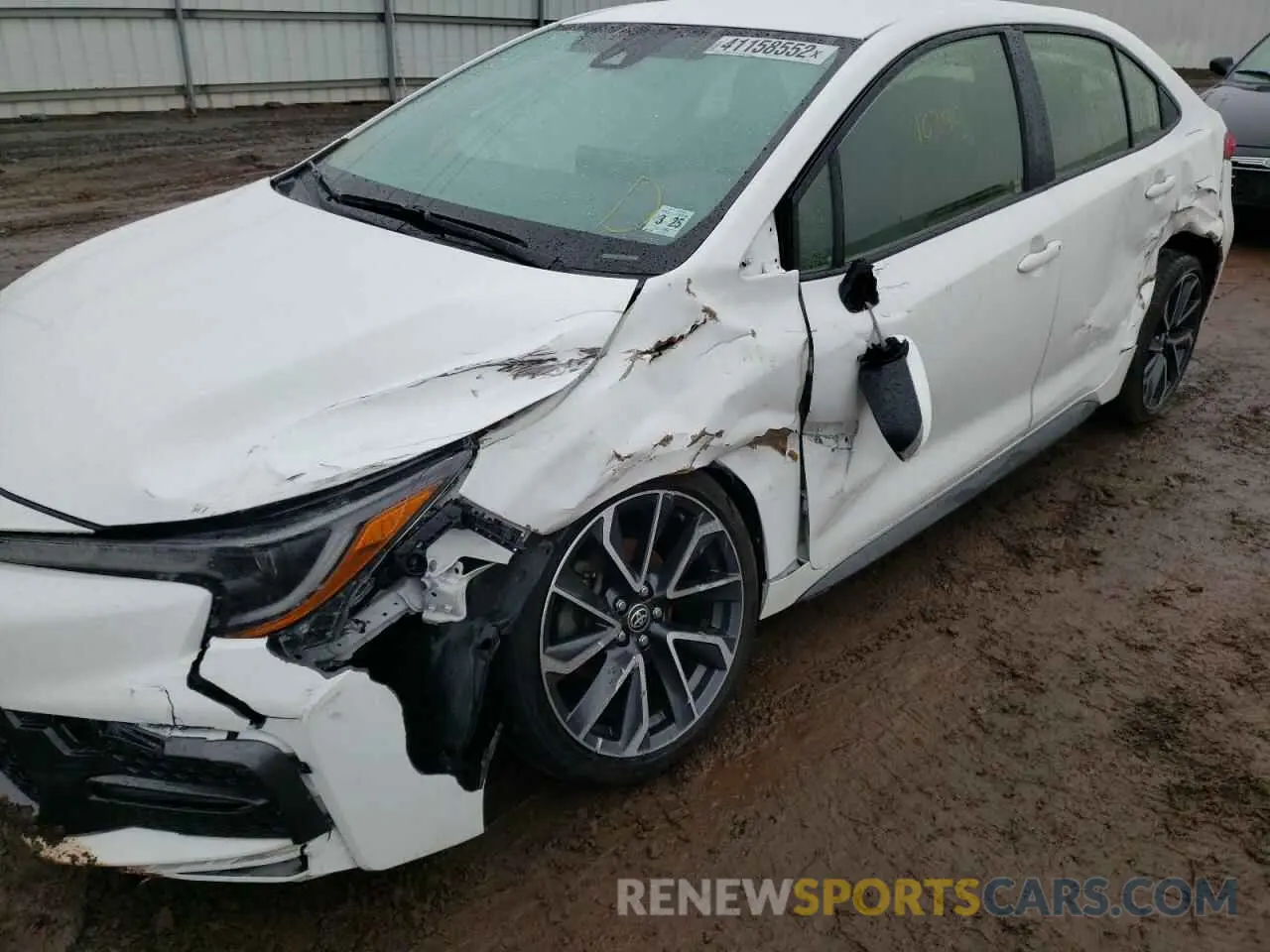 9 fotografías del automóvil dañado JTDS4RCE4LJ016337 TOYOTA COROLLA 2020