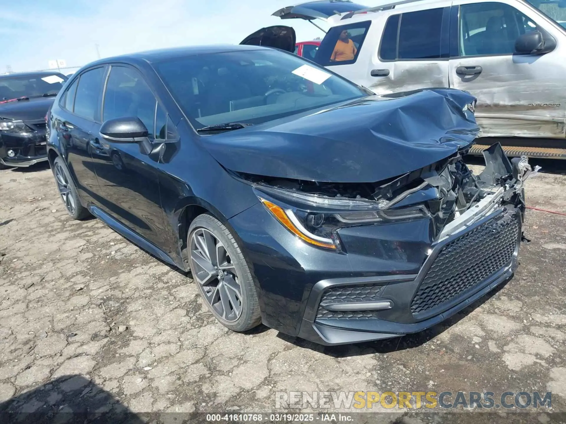 1 fotografías del automóvil dañado JTDS4RCE4LJ017682 TOYOTA COROLLA 2020
