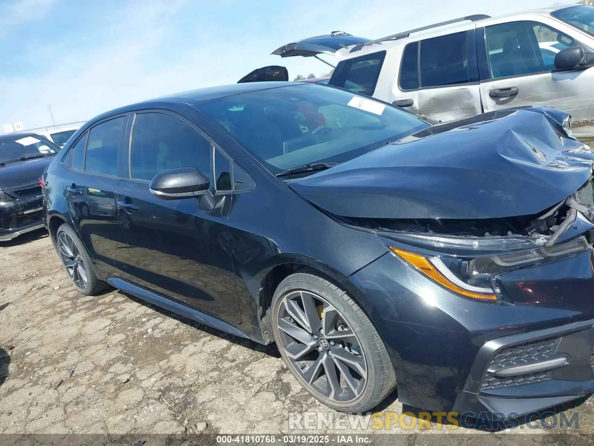 13 fotografías del automóvil dañado JTDS4RCE4LJ017682 TOYOTA COROLLA 2020