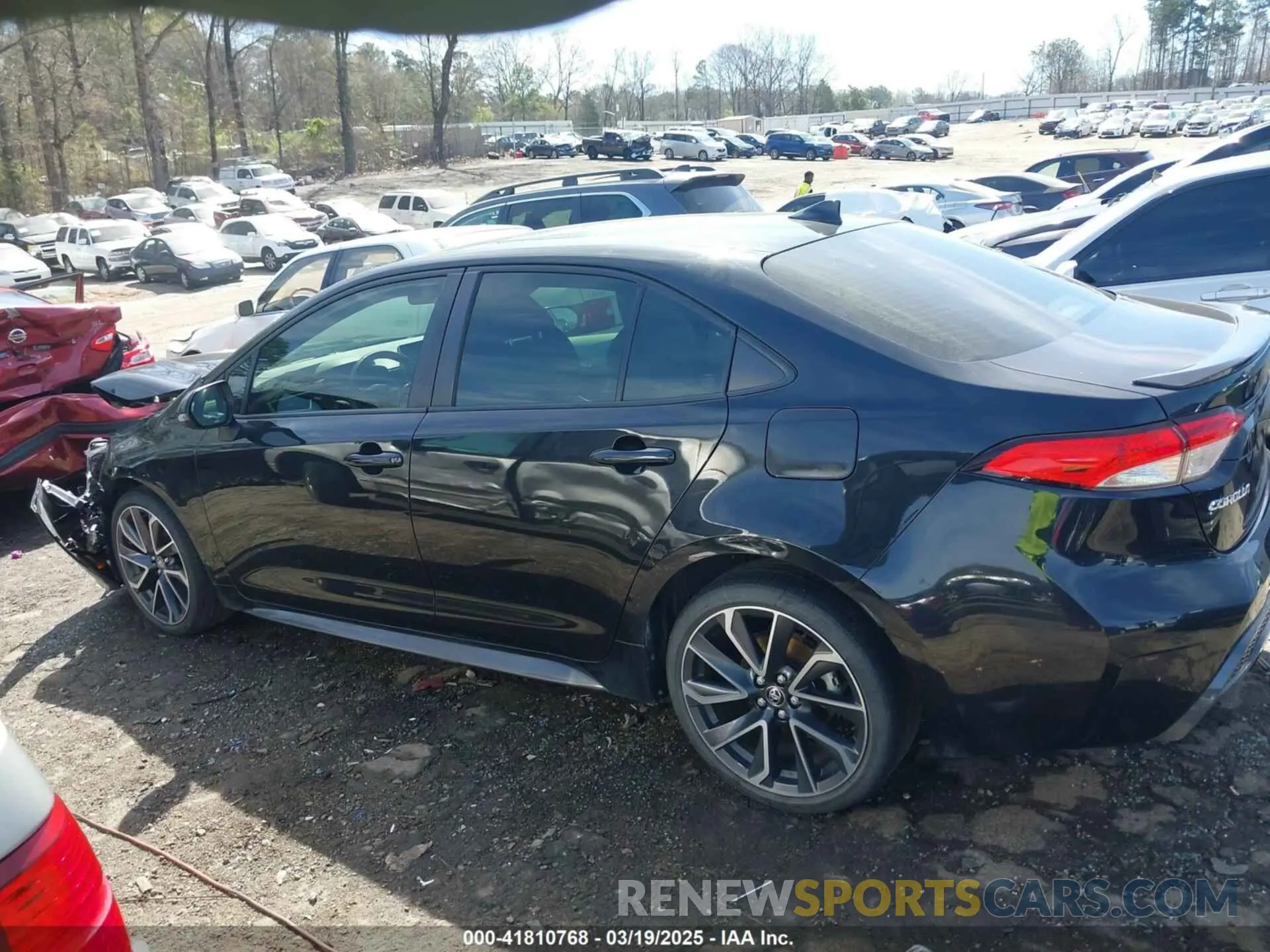 14 fotografías del automóvil dañado JTDS4RCE4LJ017682 TOYOTA COROLLA 2020