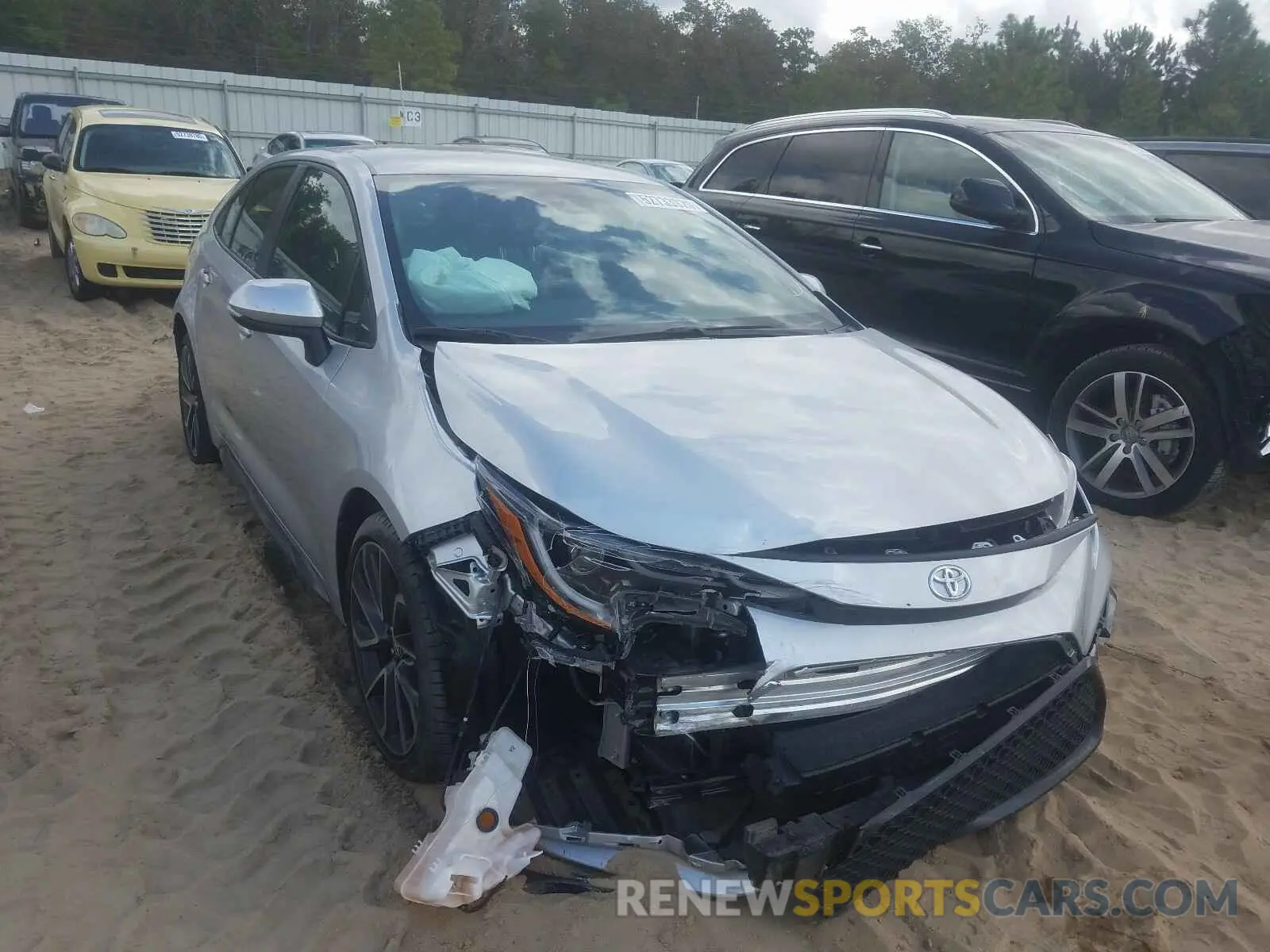 1 fotografías del automóvil dañado JTDS4RCE4LJ019237 TOYOTA COROLLA 2020