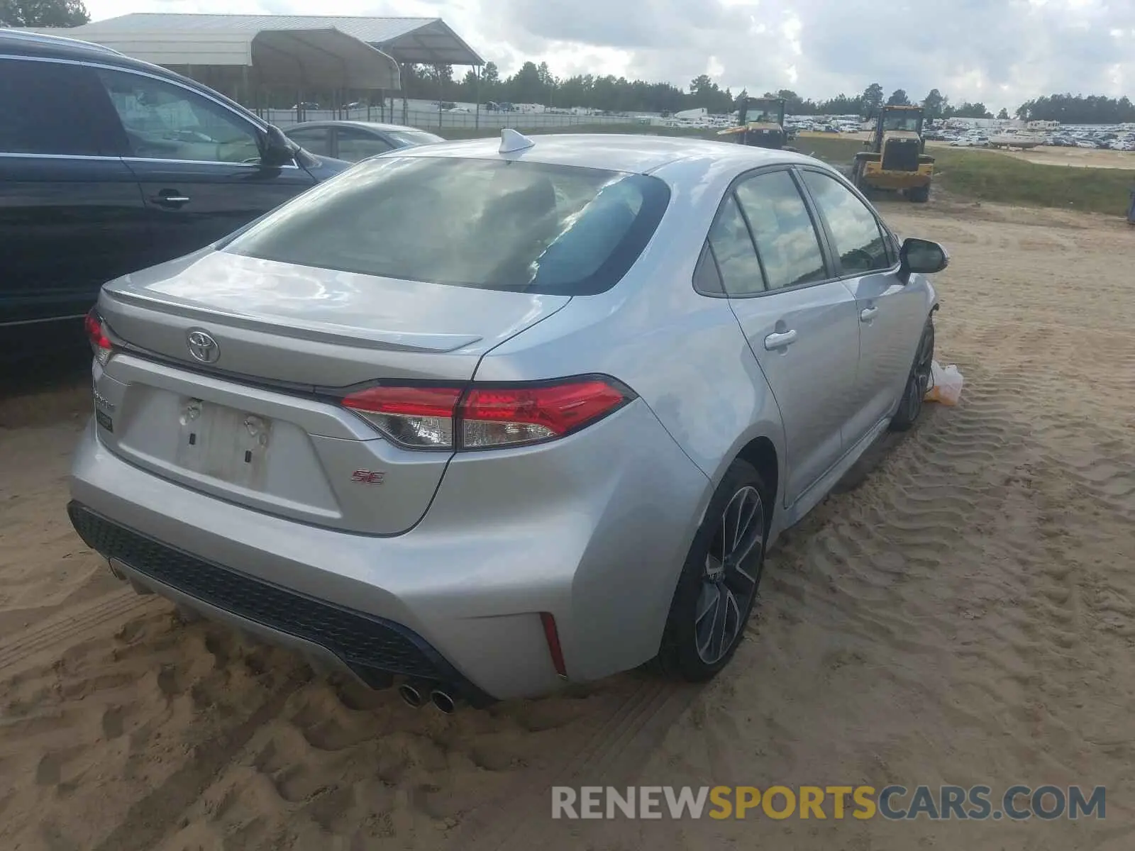 4 fotografías del automóvil dañado JTDS4RCE4LJ019237 TOYOTA COROLLA 2020