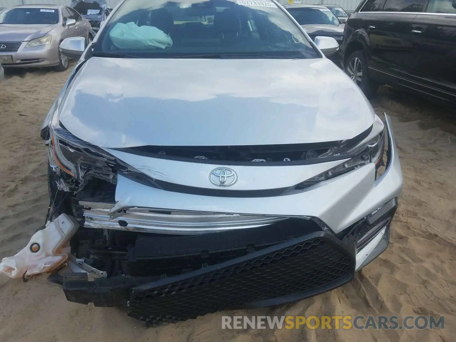 9 fotografías del automóvil dañado JTDS4RCE4LJ019237 TOYOTA COROLLA 2020