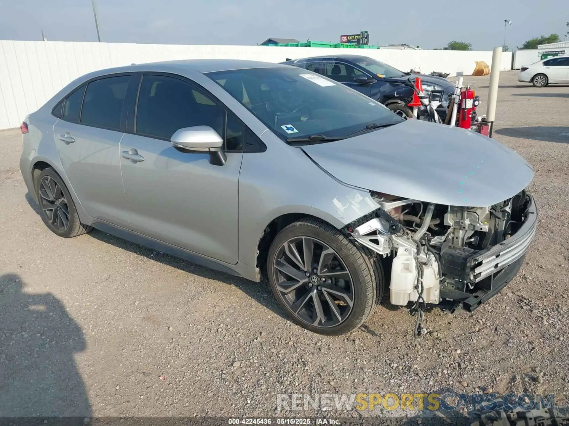 1 fotografías del automóvil dañado JTDS4RCE4LJ021330 TOYOTA COROLLA 2020