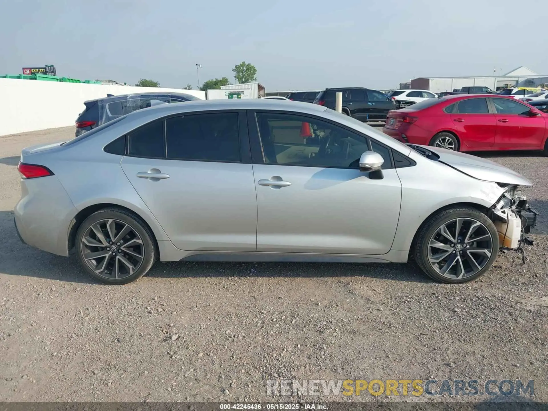 14 fotografías del automóvil dañado JTDS4RCE4LJ021330 TOYOTA COROLLA 2020