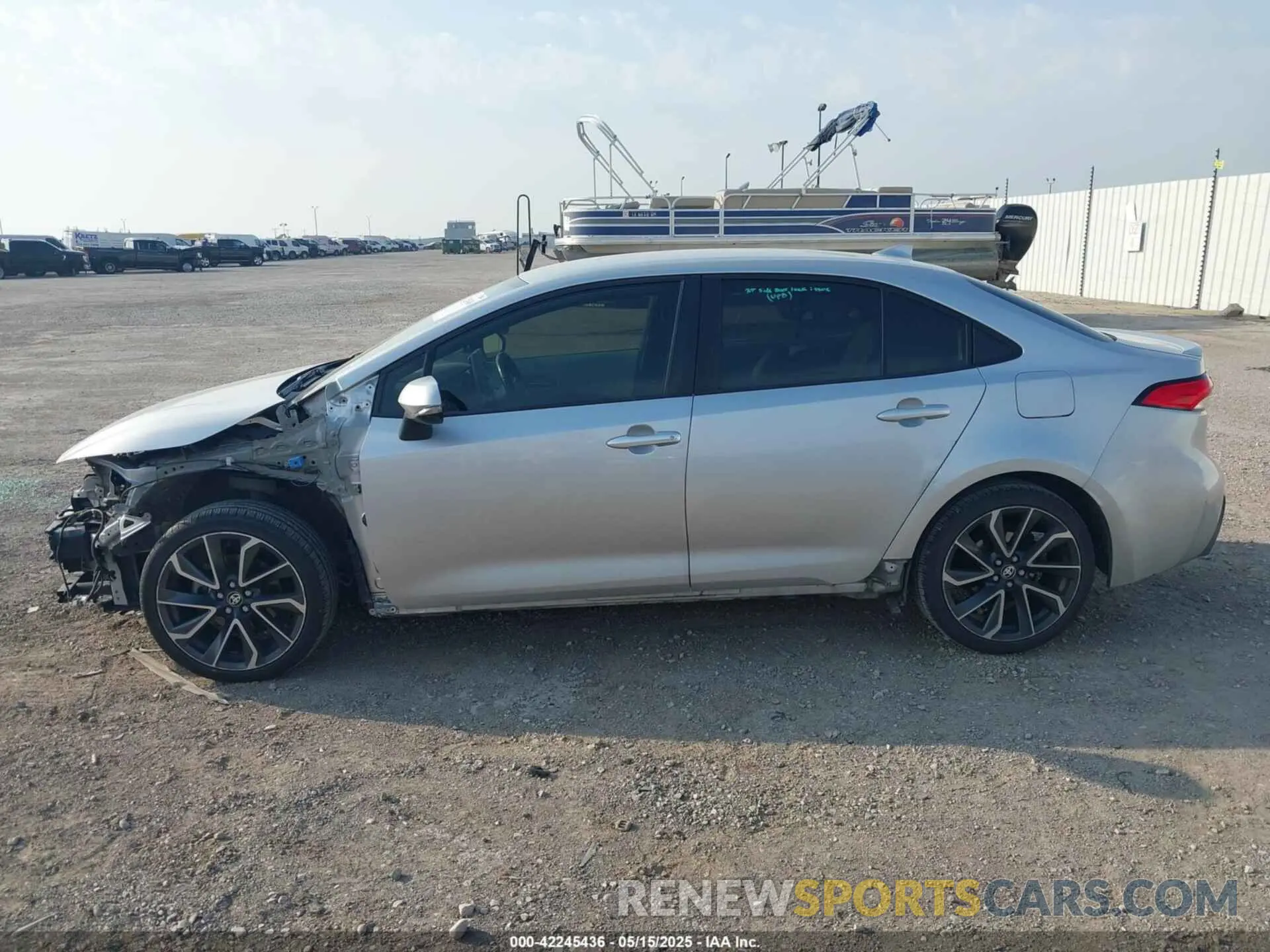 15 fotografías del automóvil dañado JTDS4RCE4LJ021330 TOYOTA COROLLA 2020