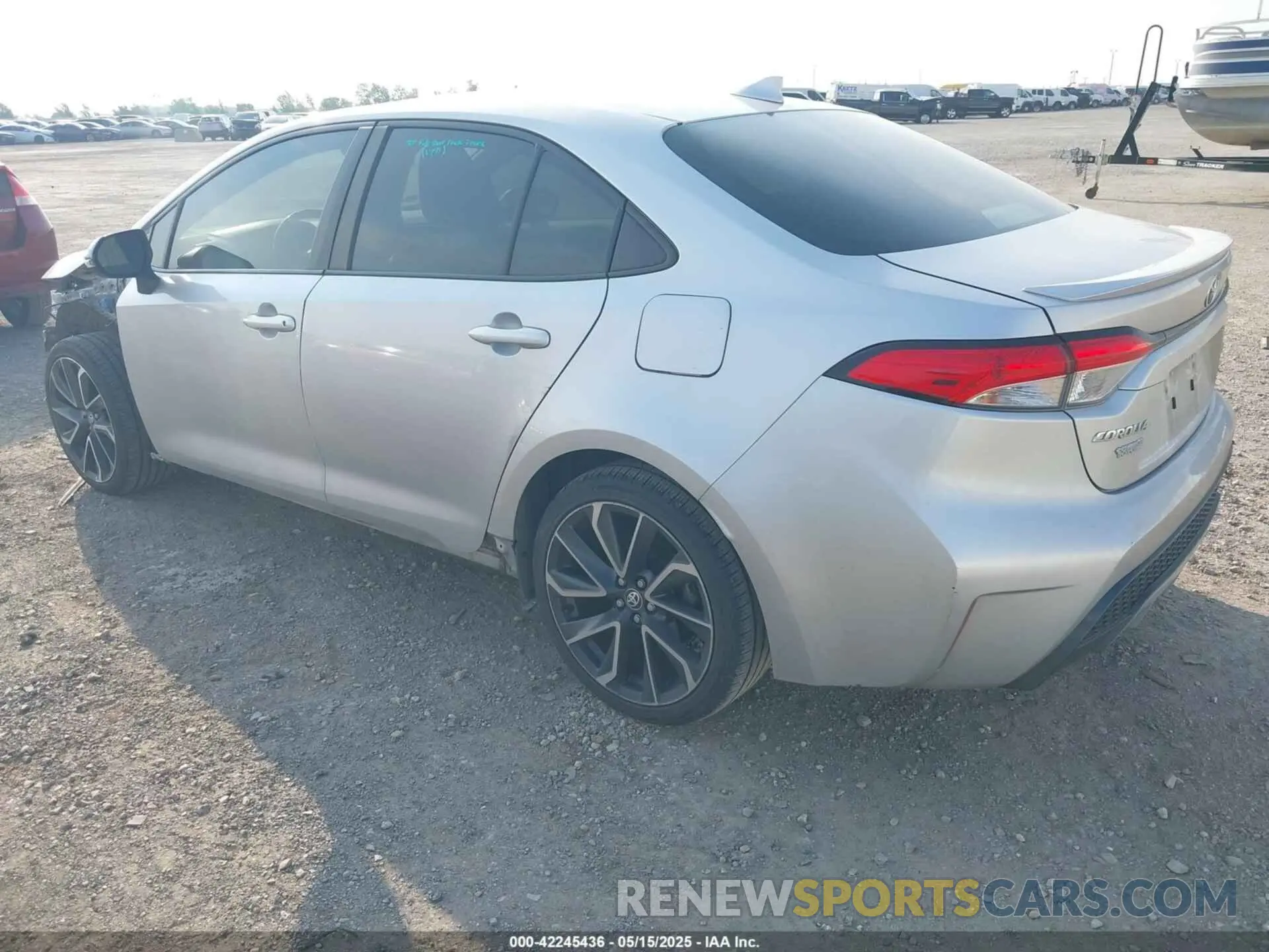 3 fotografías del automóvil dañado JTDS4RCE4LJ021330 TOYOTA COROLLA 2020