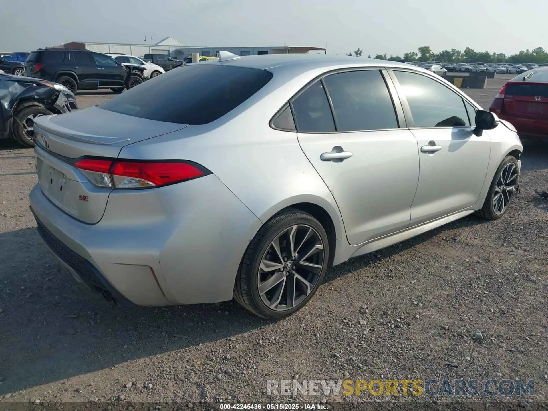 4 fotografías del automóvil dañado JTDS4RCE4LJ021330 TOYOTA COROLLA 2020