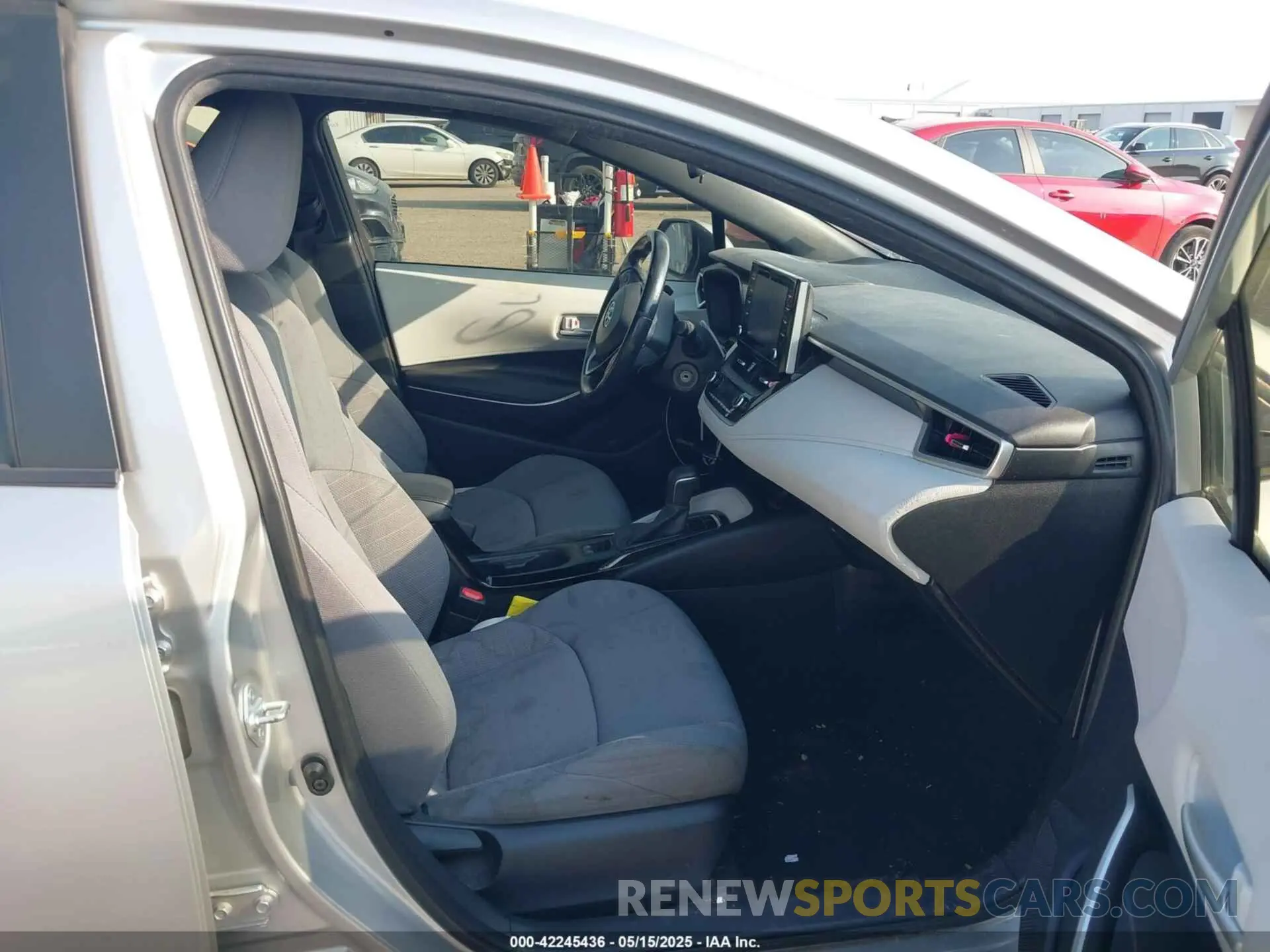 5 fotografías del automóvil dañado JTDS4RCE4LJ021330 TOYOTA COROLLA 2020