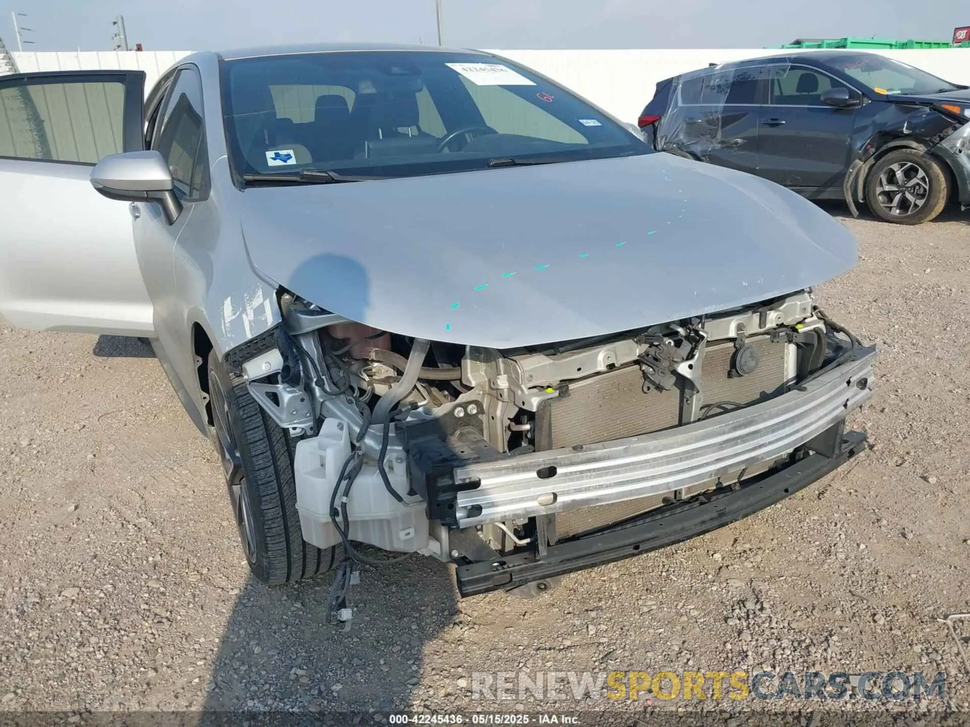 6 fotografías del automóvil dañado JTDS4RCE4LJ021330 TOYOTA COROLLA 2020