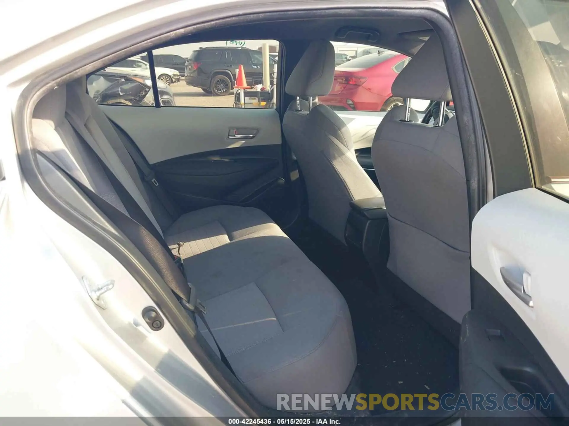 8 fotografías del automóvil dañado JTDS4RCE4LJ021330 TOYOTA COROLLA 2020