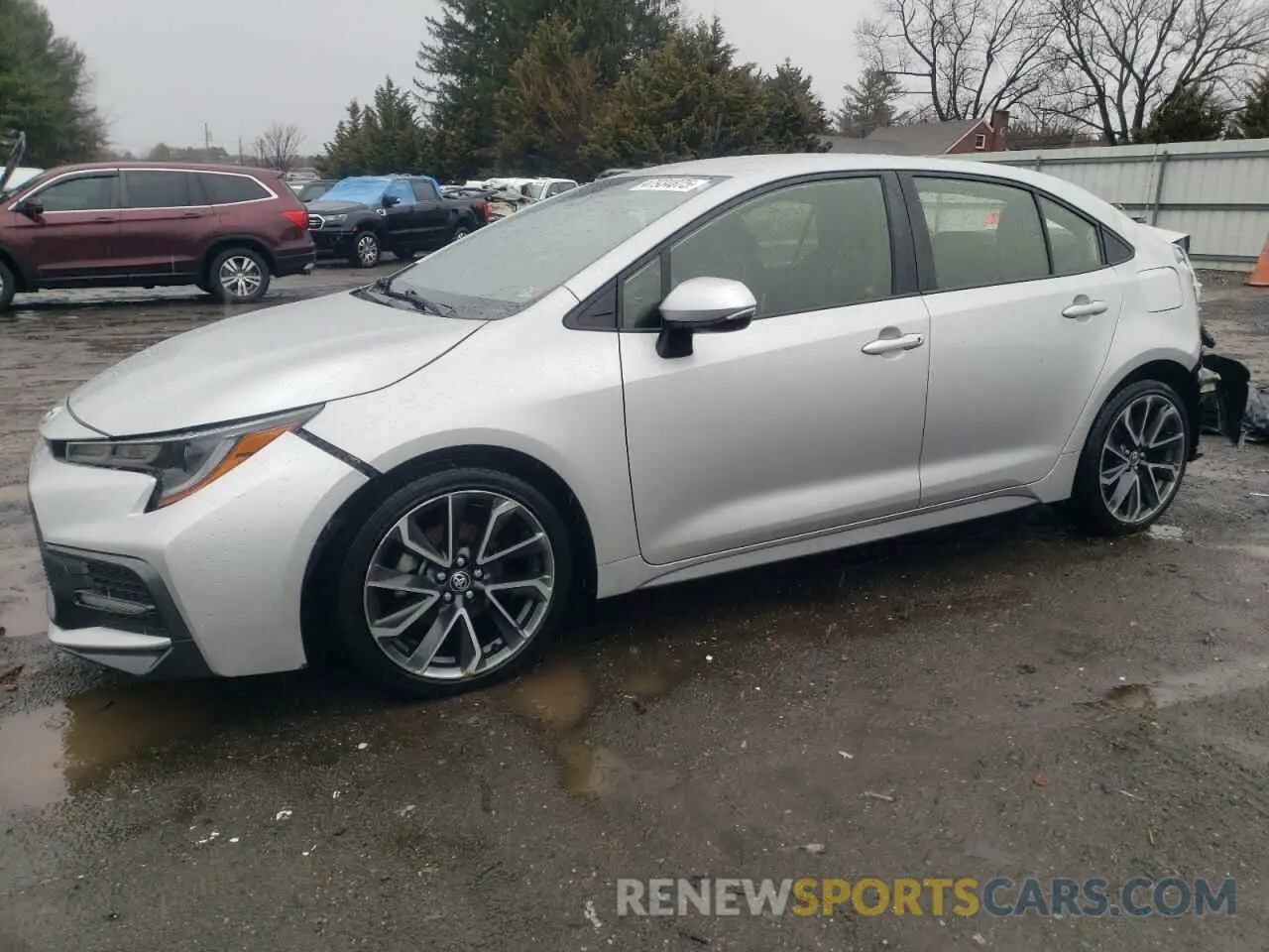 1 fotografías del automóvil dañado JTDS4RCE4LJ021618 TOYOTA COROLLA 2020
