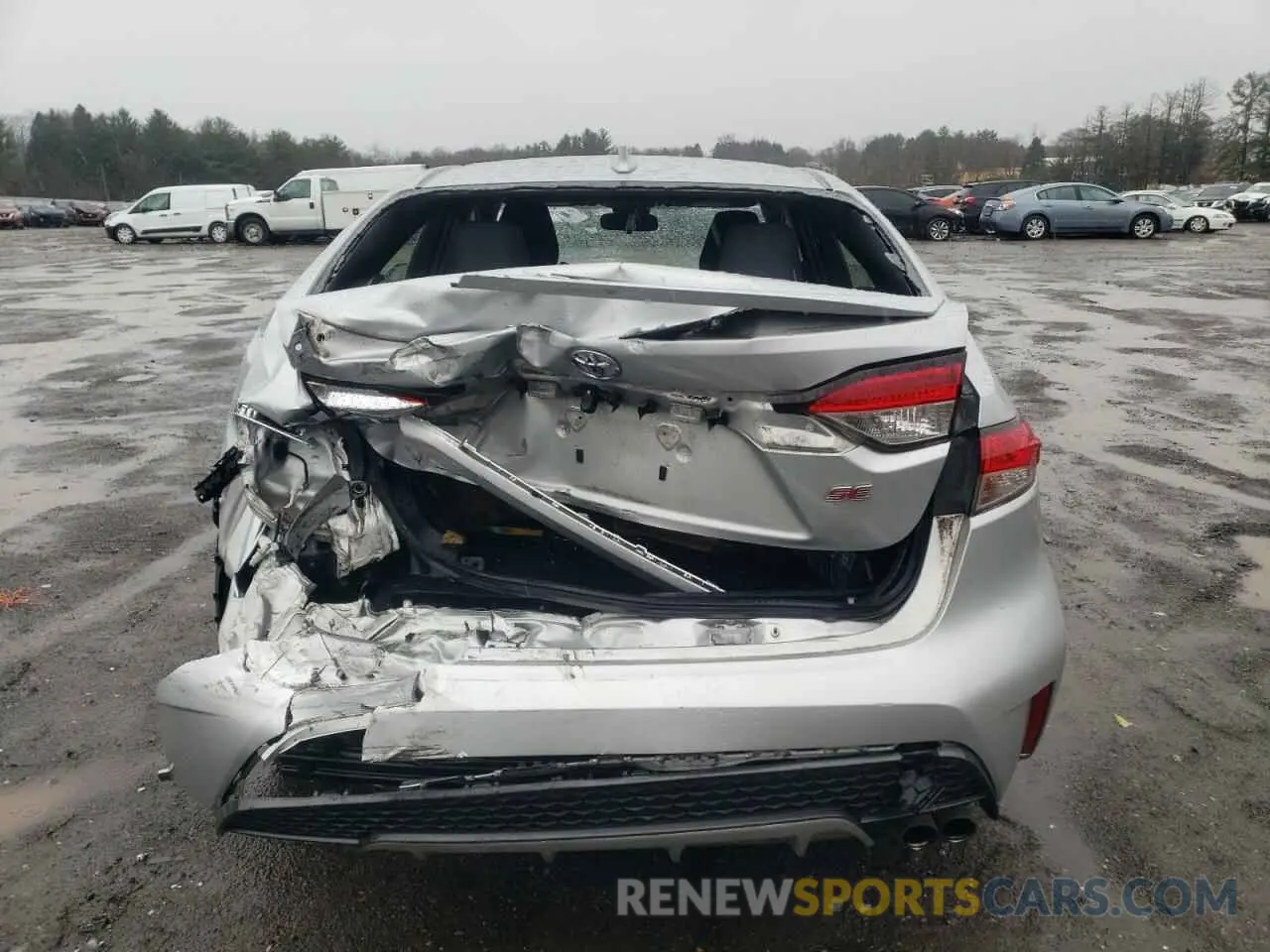 6 fotografías del automóvil dañado JTDS4RCE4LJ021618 TOYOTA COROLLA 2020