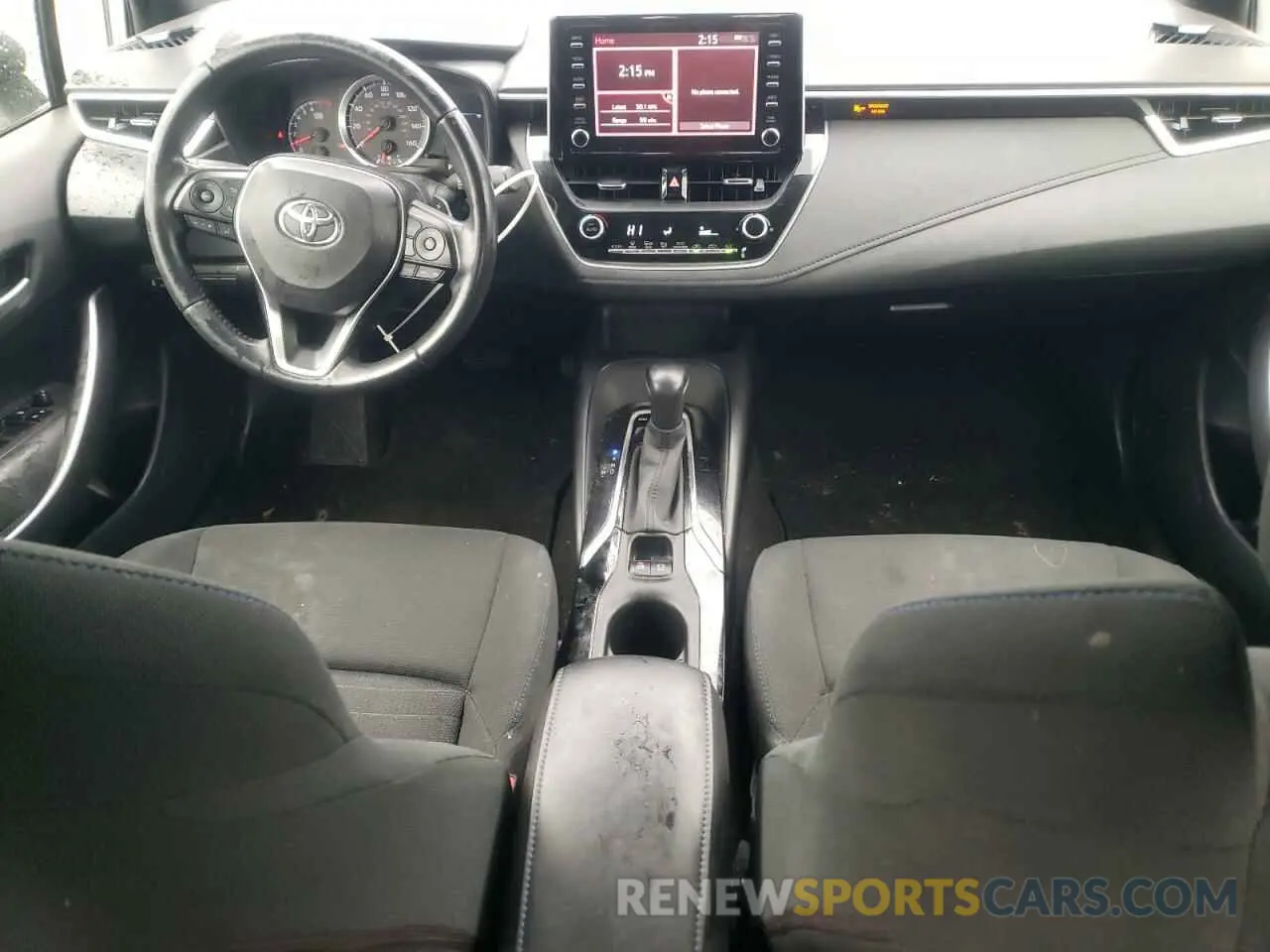 8 fotografías del automóvil dañado JTDS4RCE4LJ021618 TOYOTA COROLLA 2020