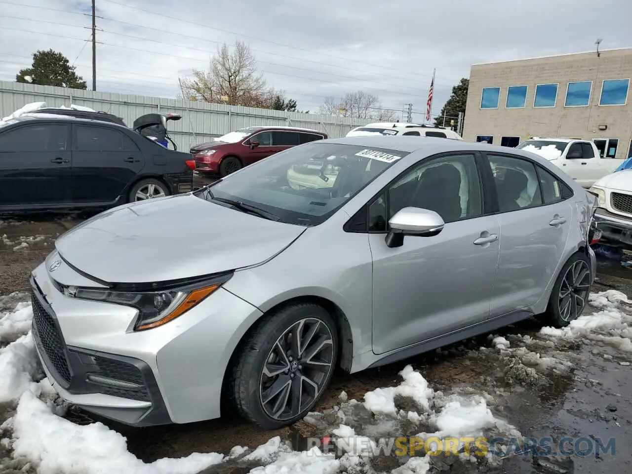 1 fotografías del automóvil dañado JTDS4RCE4LJ023210 TOYOTA COROLLA 2020